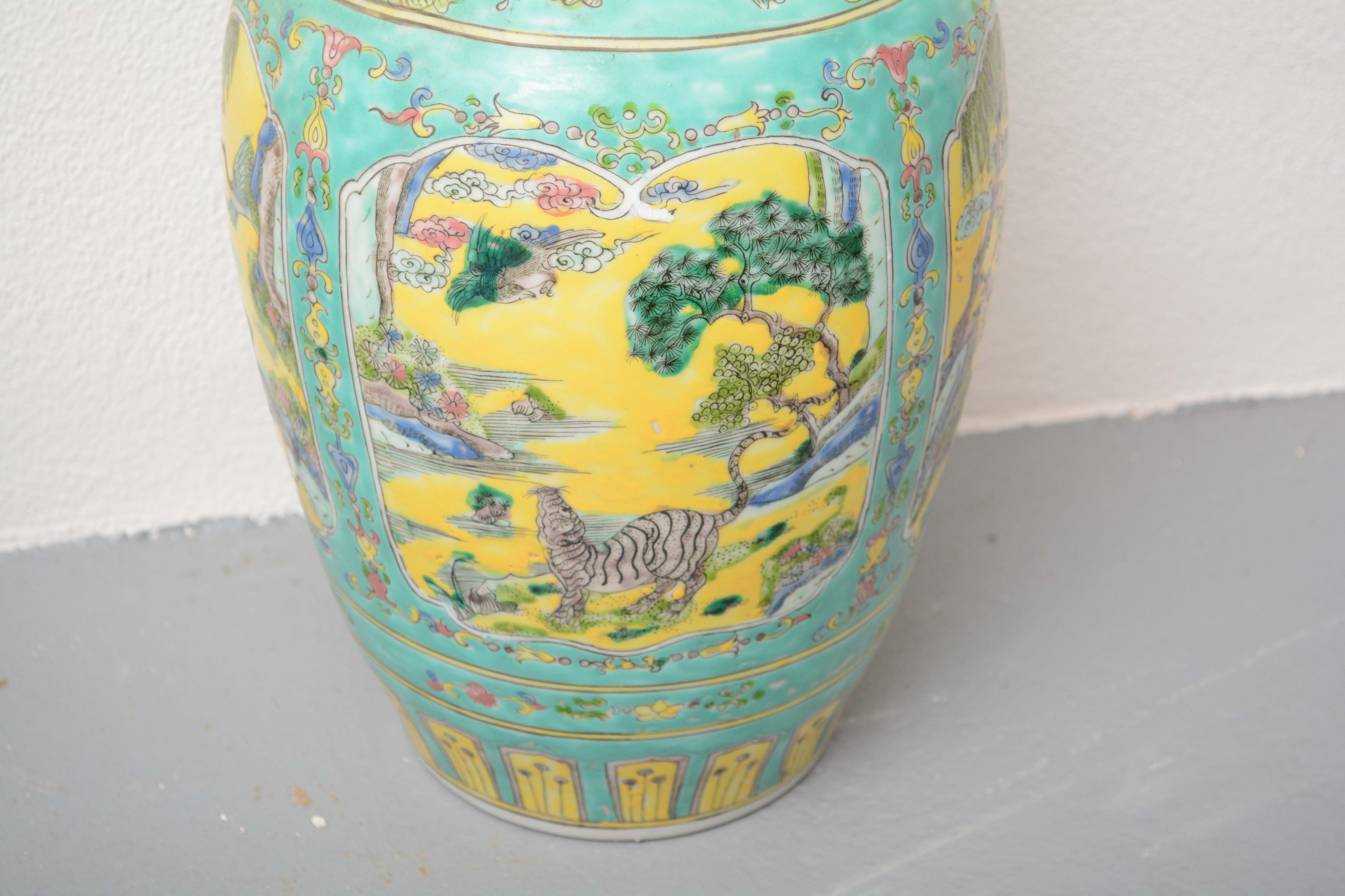 Chinese Hand-Painted Porcelain Vases