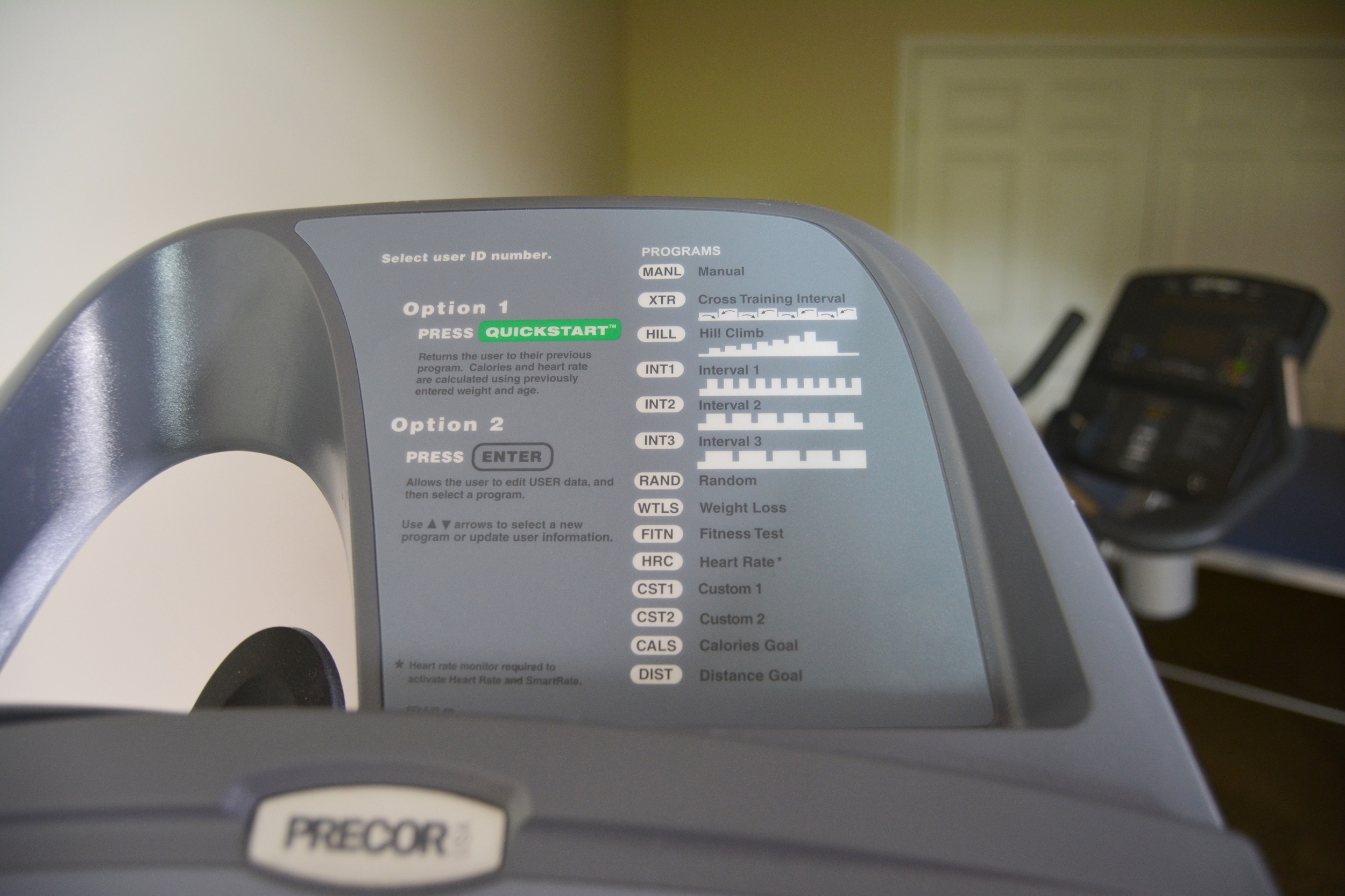 Precor EFX 5.33 Elliptical Fitness Crosstrainer