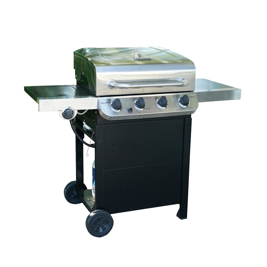 Char-Broil Performance Four-Burner Gas Grill with Side Burner