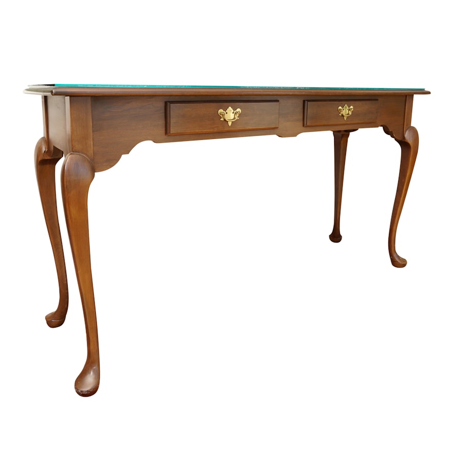 Queen Anne Style Console Table by Hitchcock