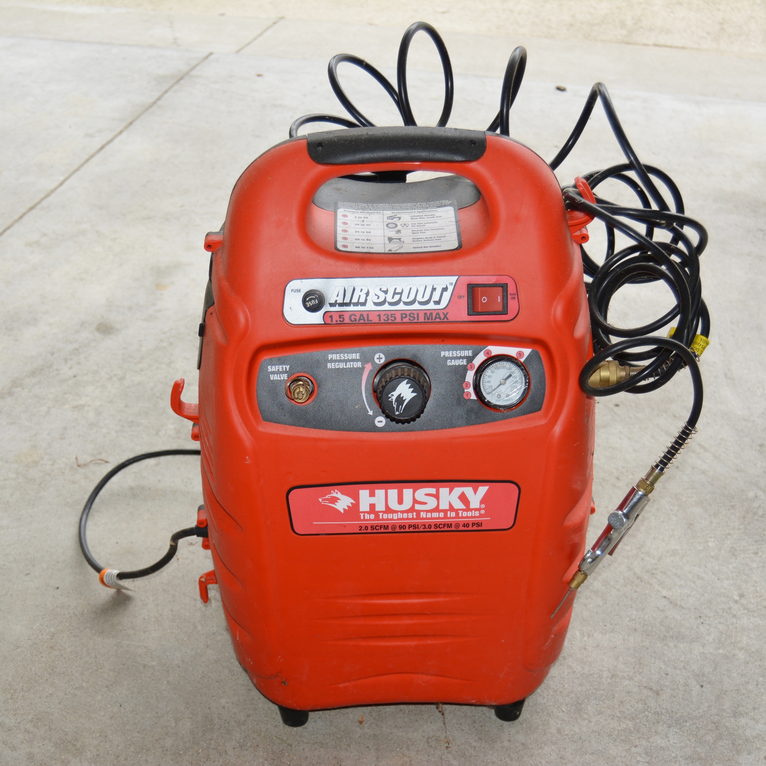Husky Air Scout Air Compressor