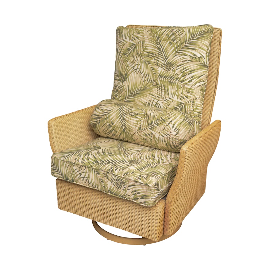 Wicker Swivel Chair