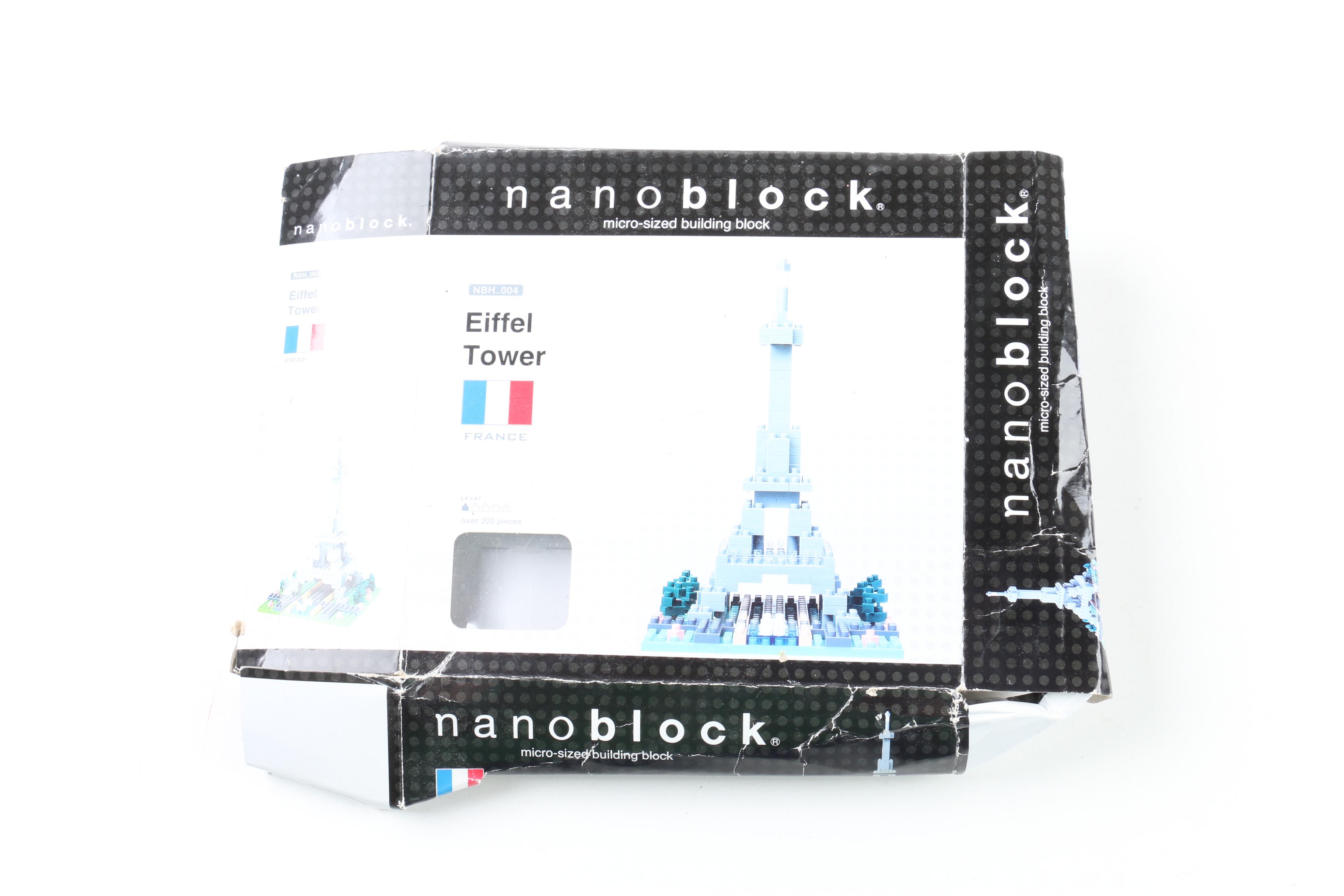 Nanoblock Sets including Architectural Sites