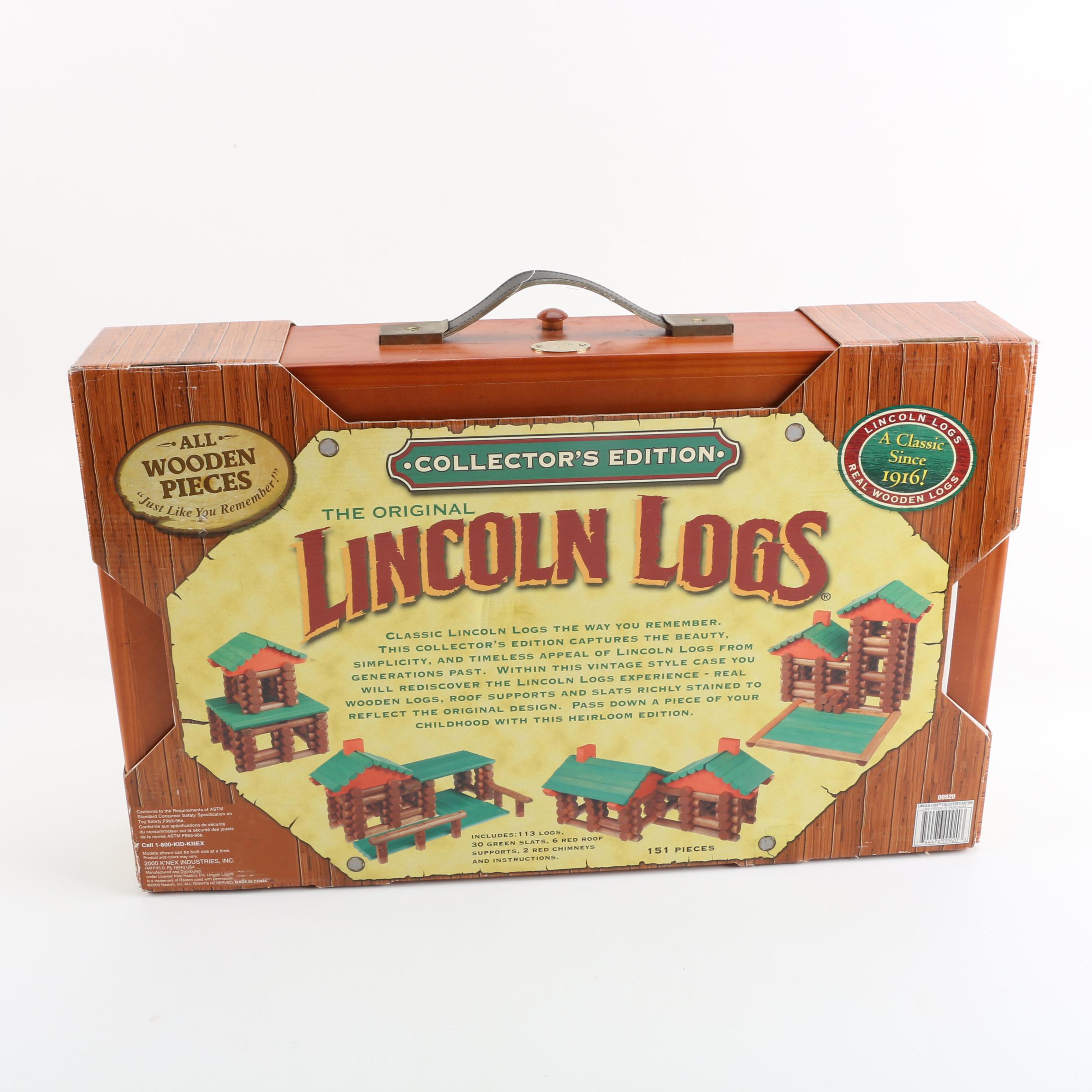 Collector's Edition The Original Lincoln Logs Set