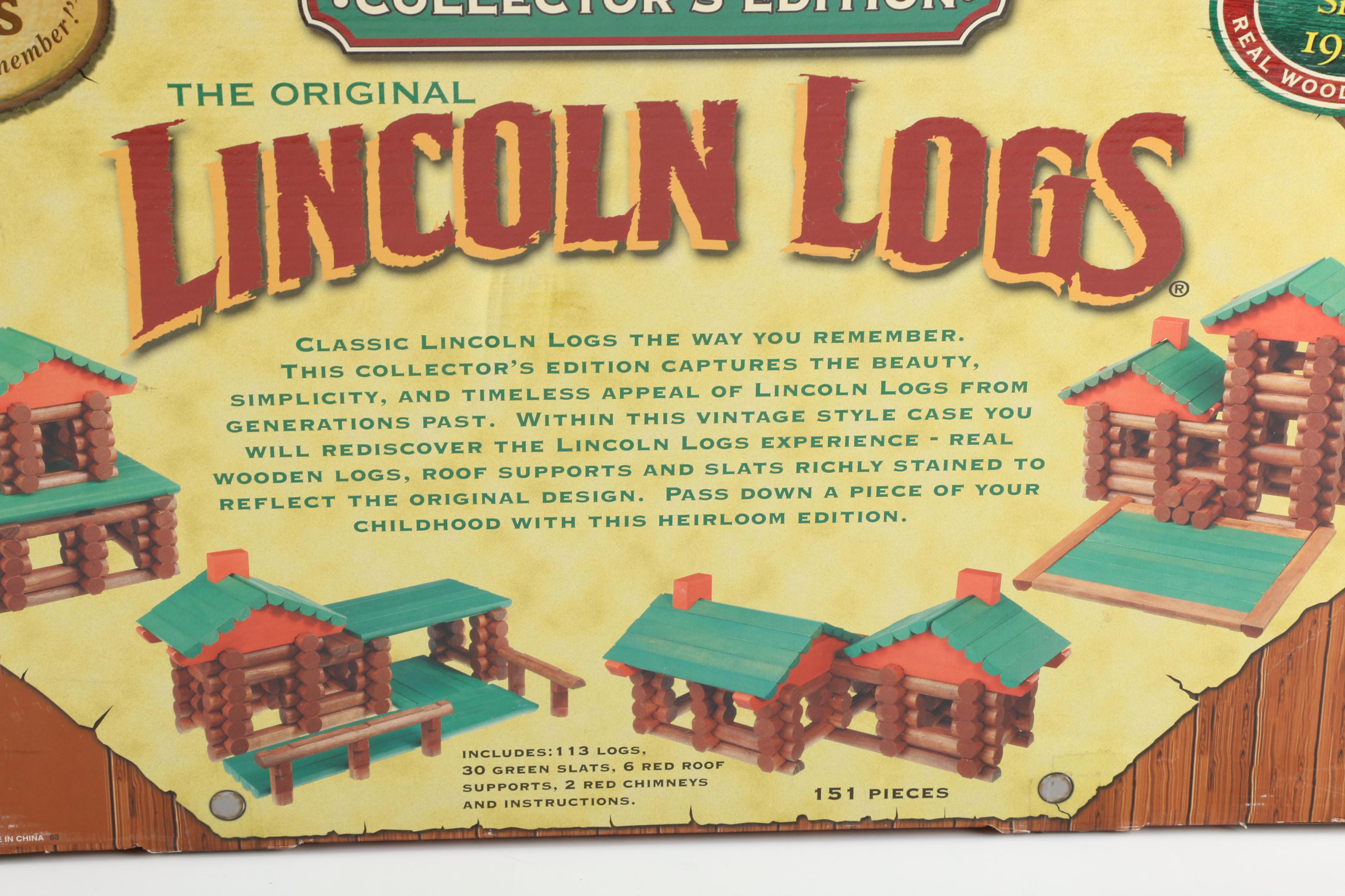 Collector's Edition The Original Lincoln Logs Set