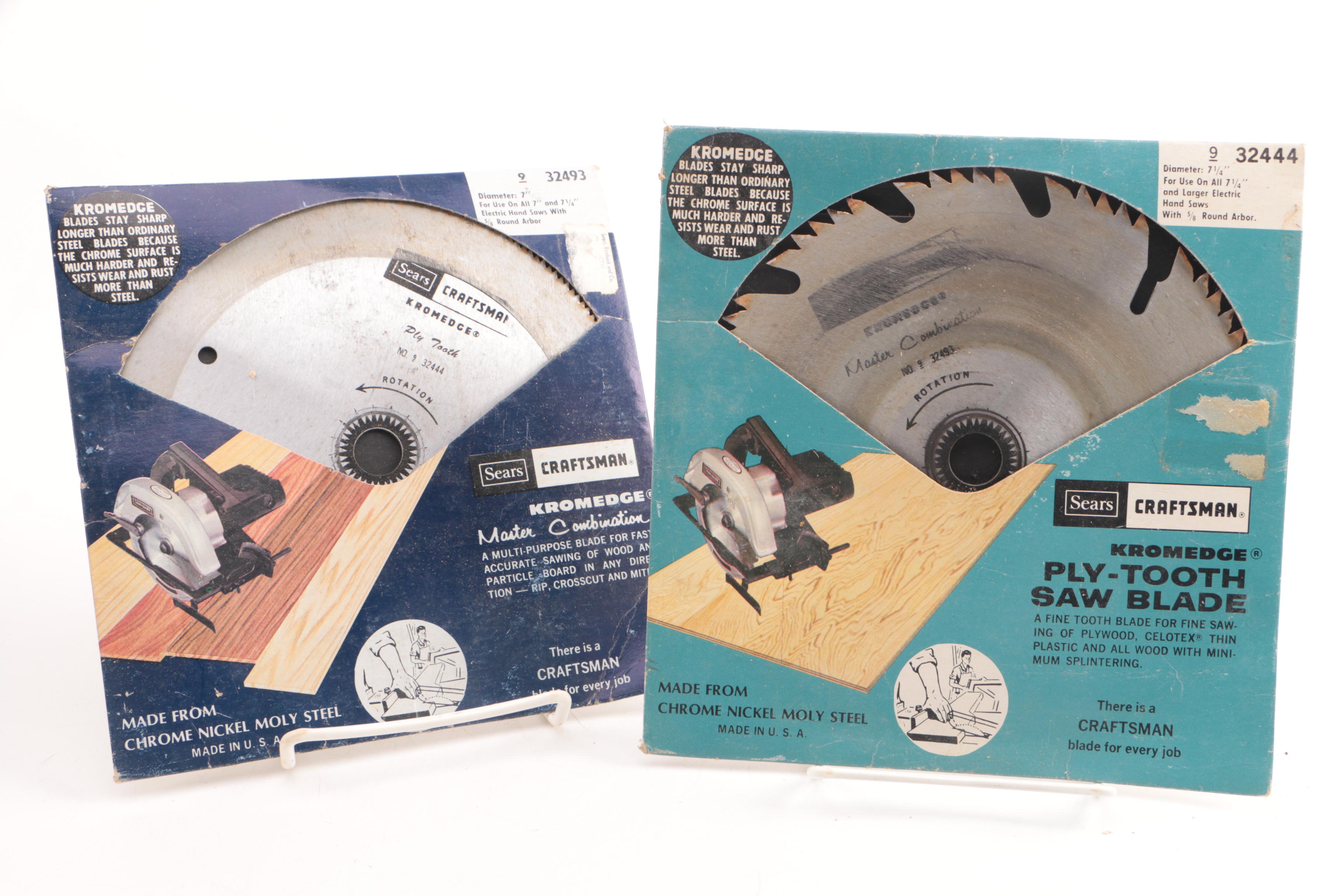 Vintage Craftsman Circular Saw, Dual Motion Sander, and Heavy Duty Power Router