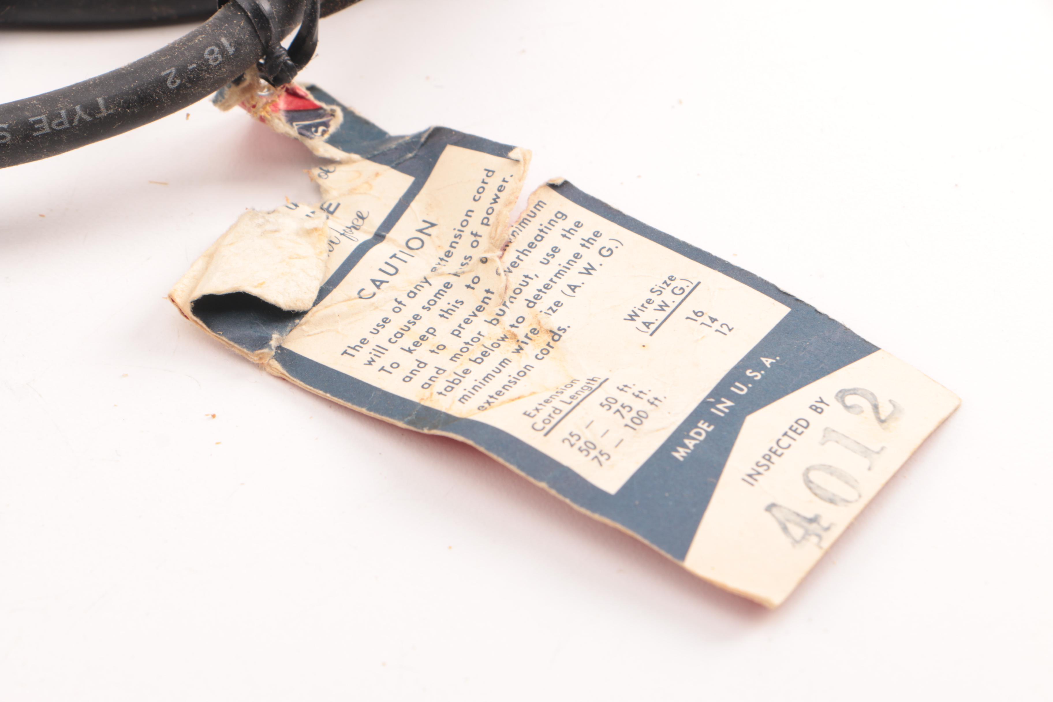 Vintage Craftsman Circular Saw, Dual Motion Sander, and Heavy Duty Power Router