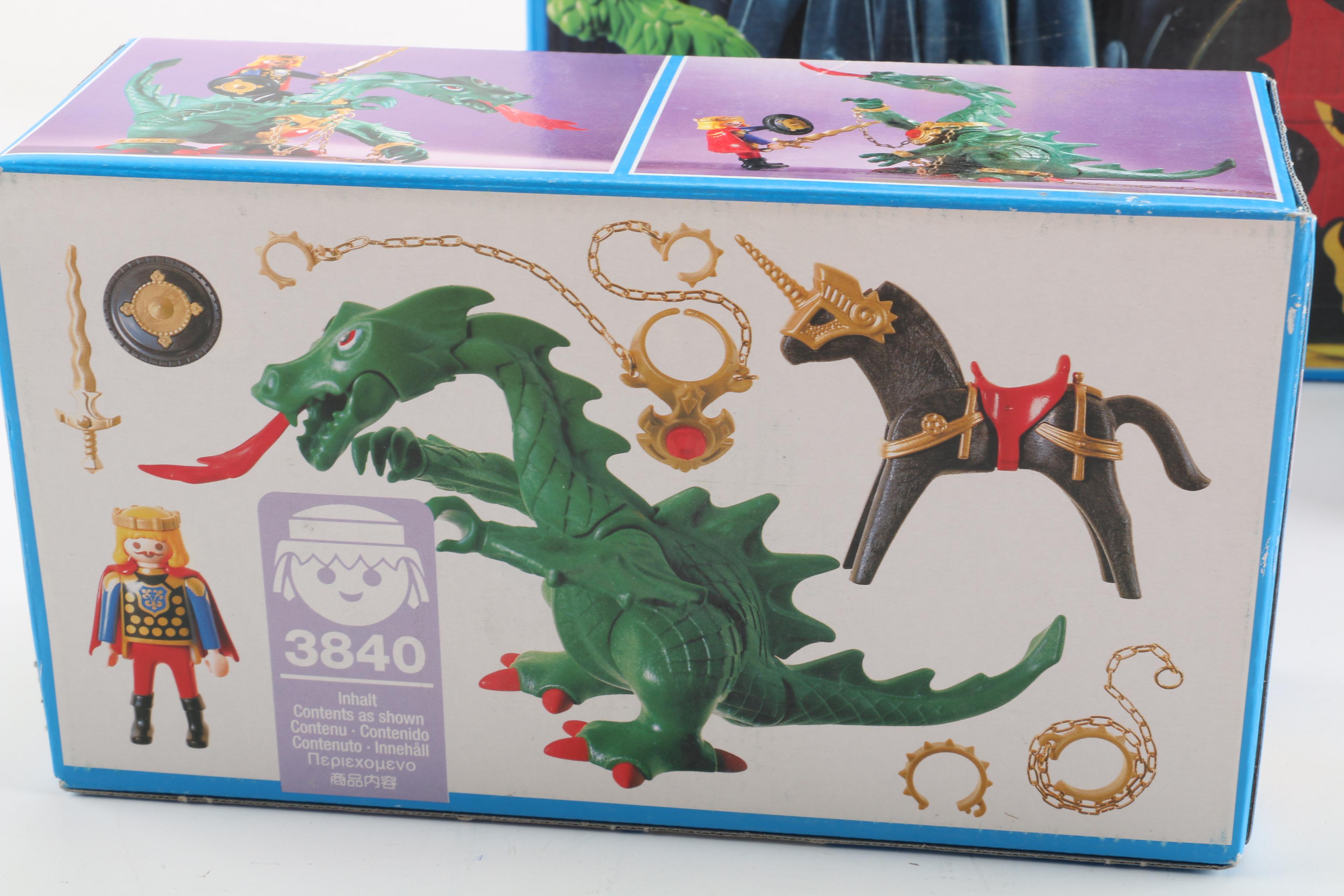 Playmobil "Rock Castle" with Knights and Dragons Sets