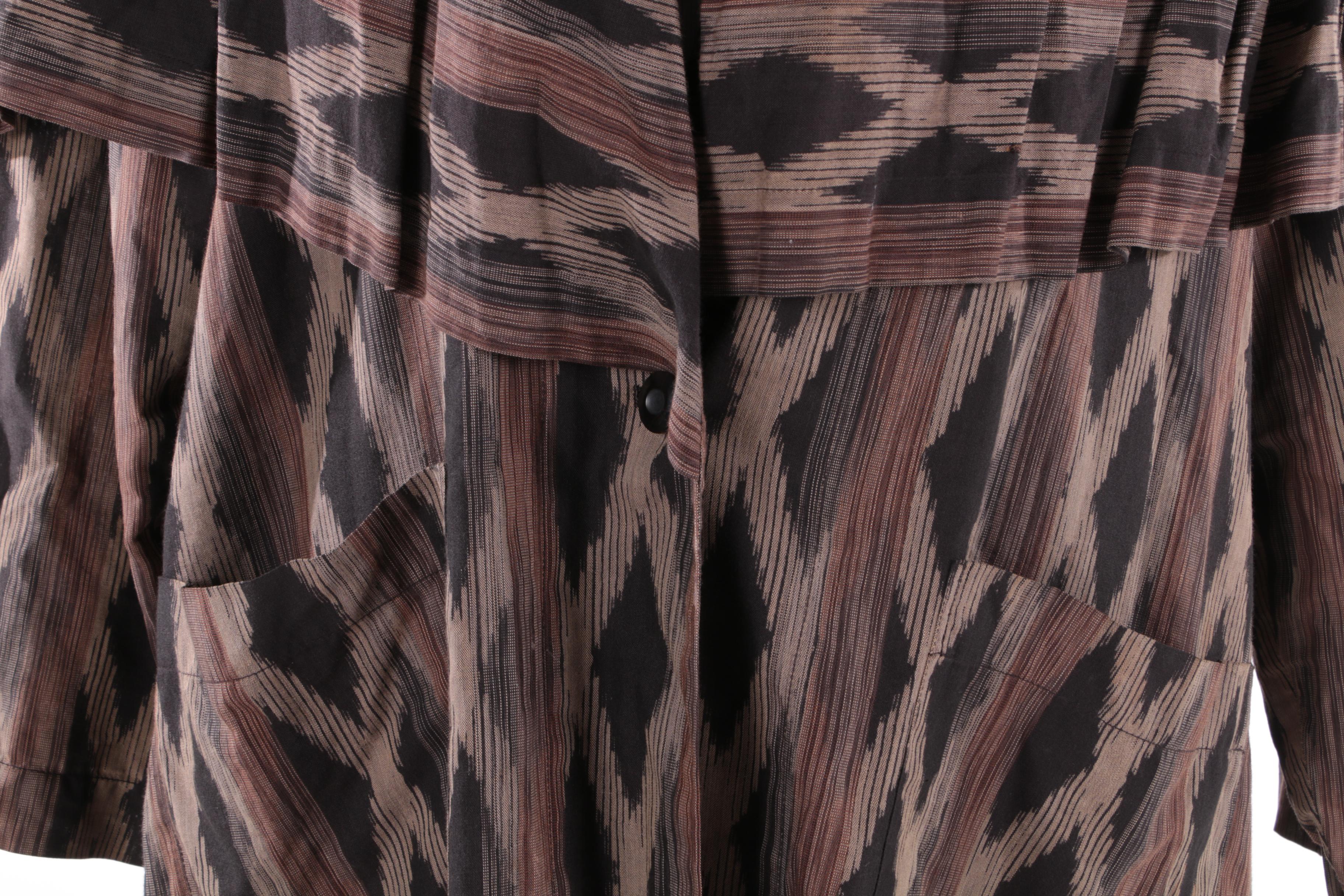 Women's Vintage Issey Miyake Ikat Jacket, Made in Japan