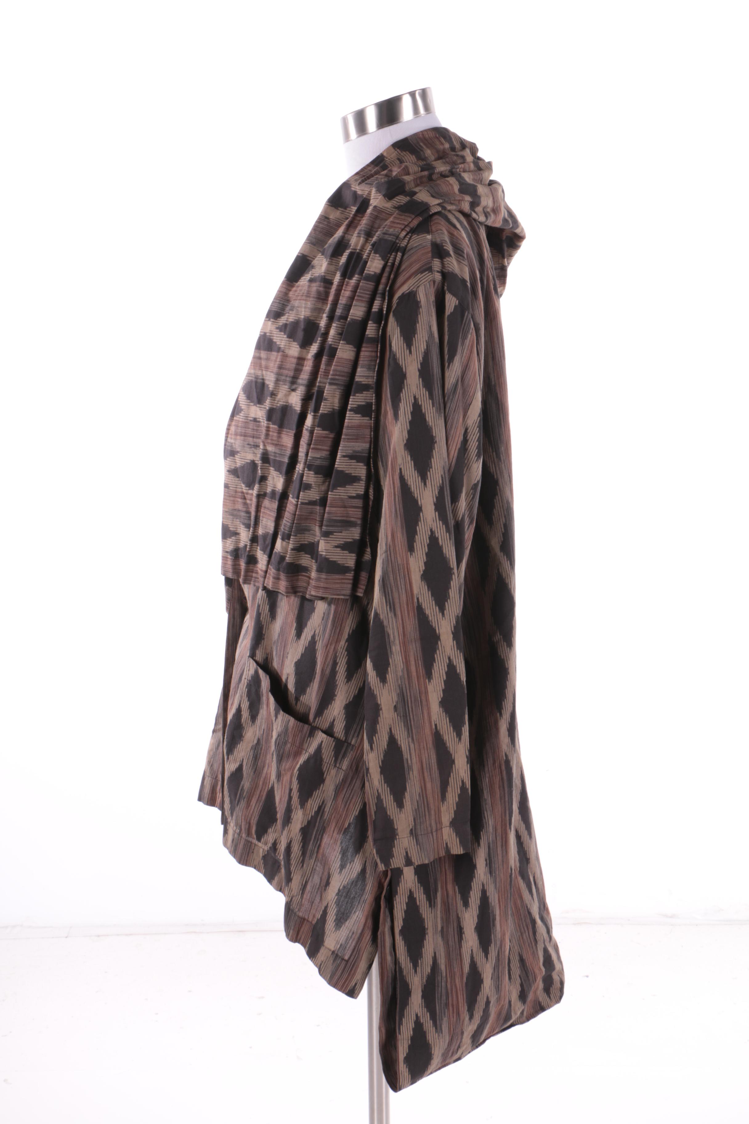 Women's Vintage Issey Miyake Ikat Jacket, Made in Japan