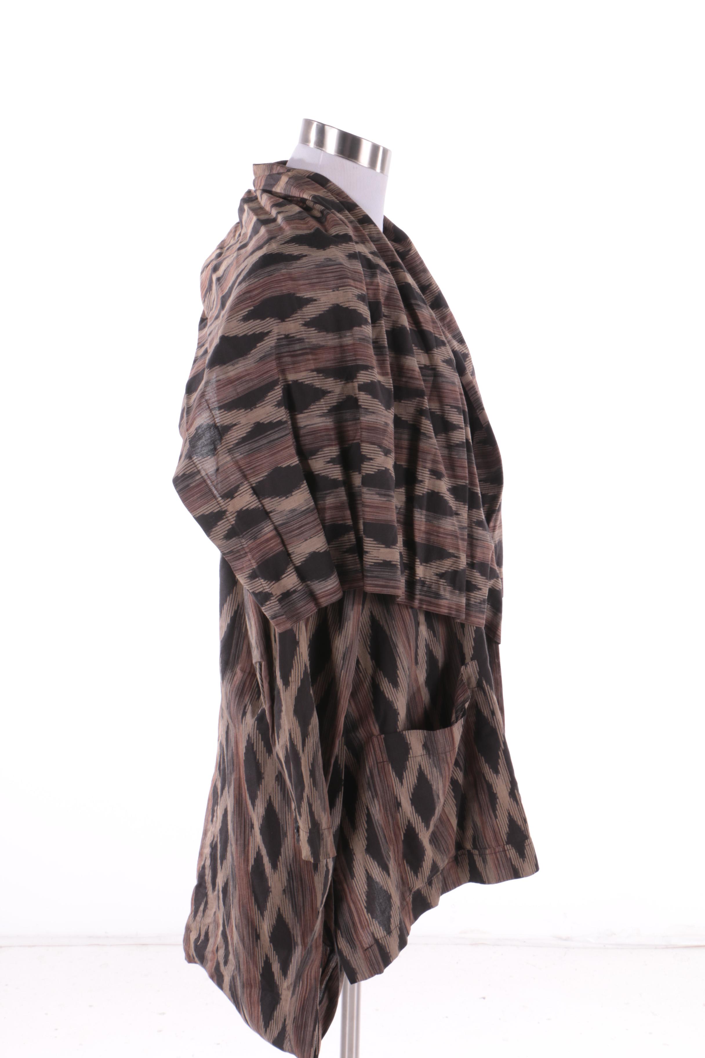 Women's Vintage Issey Miyake Ikat Jacket, Made in Japan