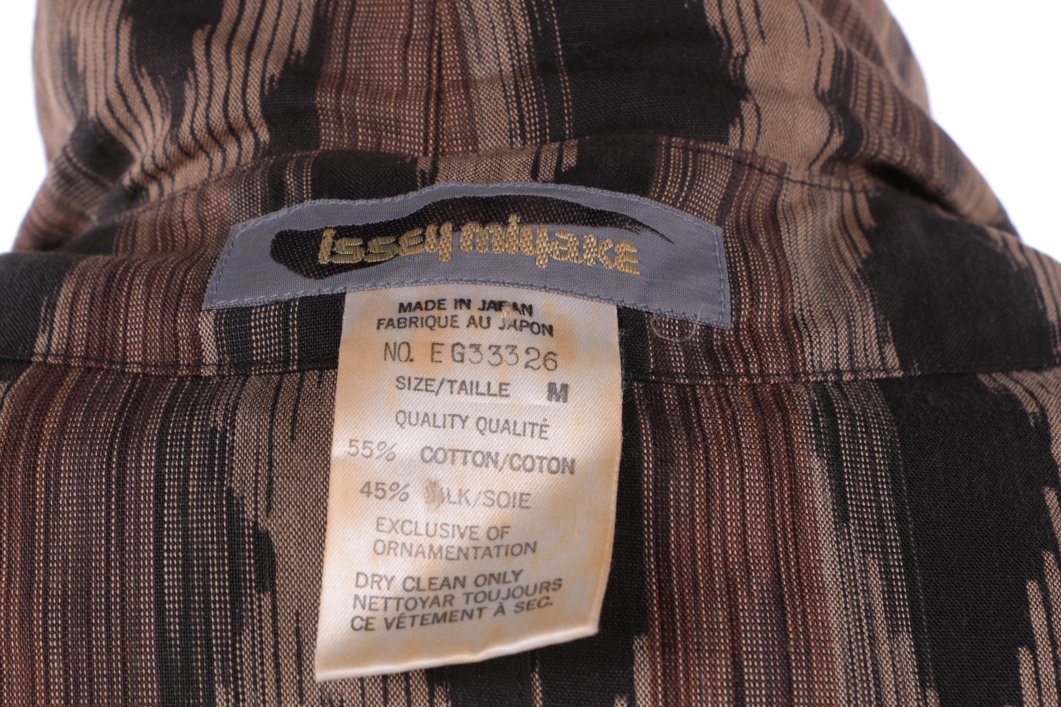 Women's Vintage Issey Miyake Ikat Jacket, Made in Japan