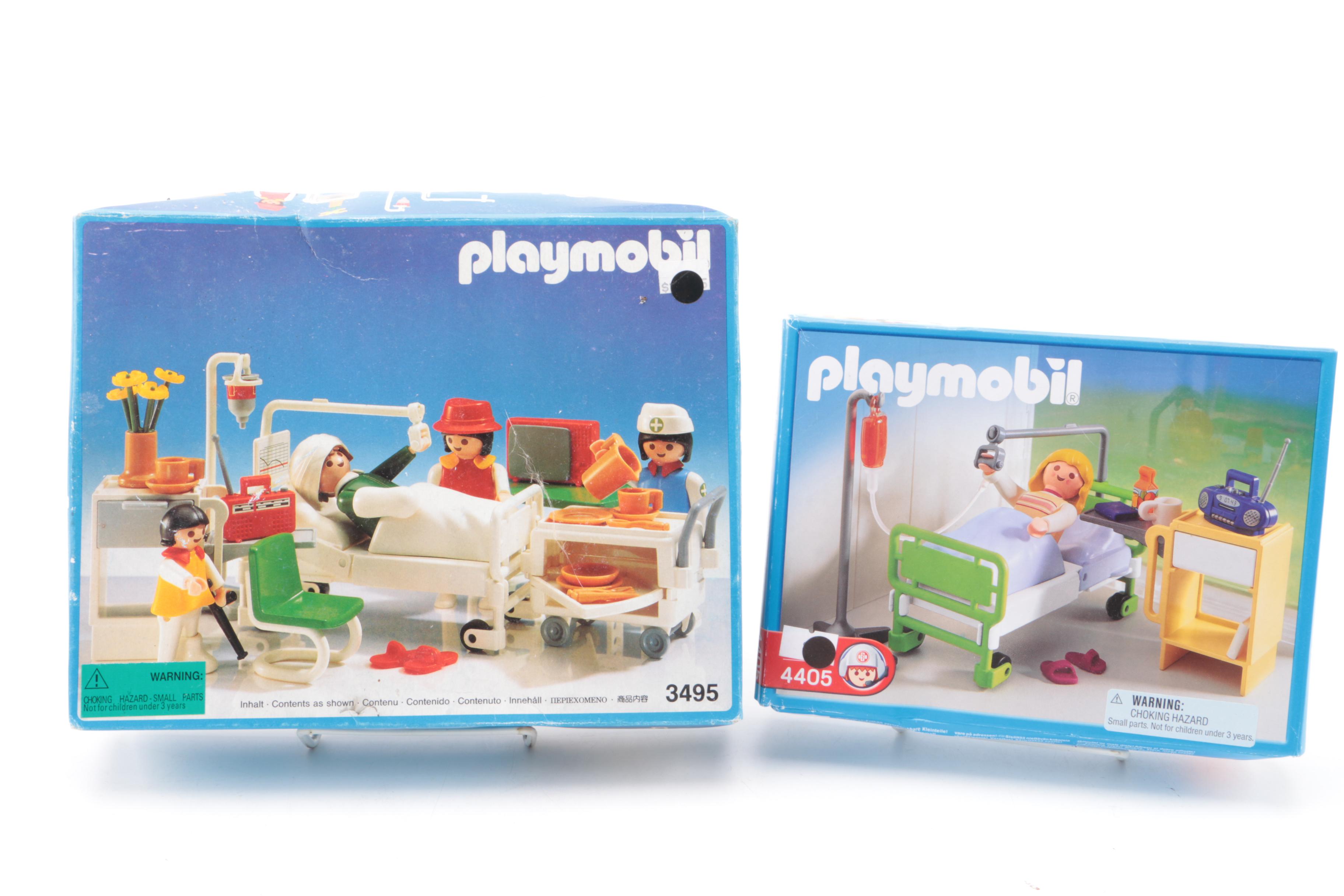 Playmobil Hospital Sets Including "Hospital Room"