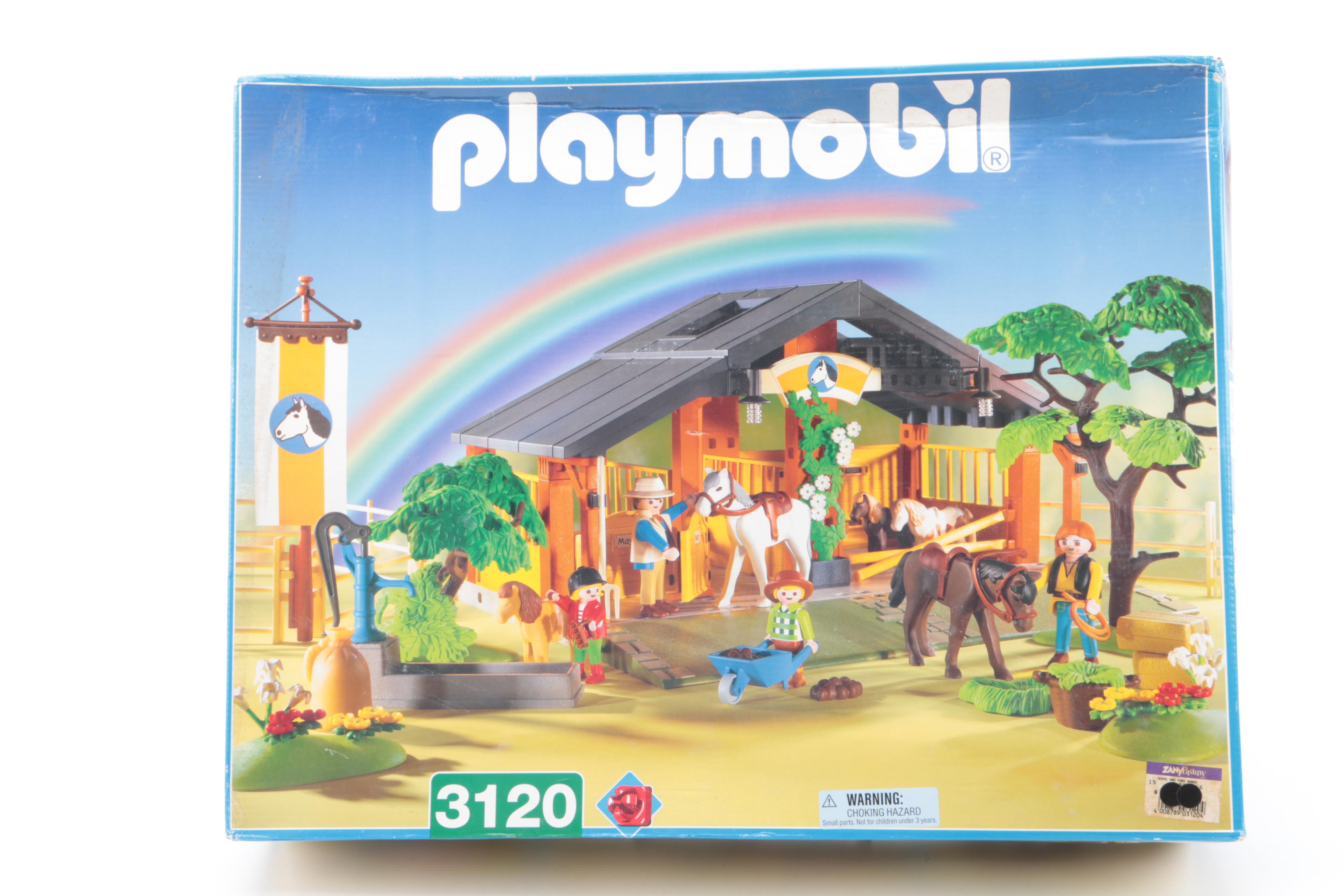 Playmobil Farm Themed Sets including "Horse and Pony Ranch" Set