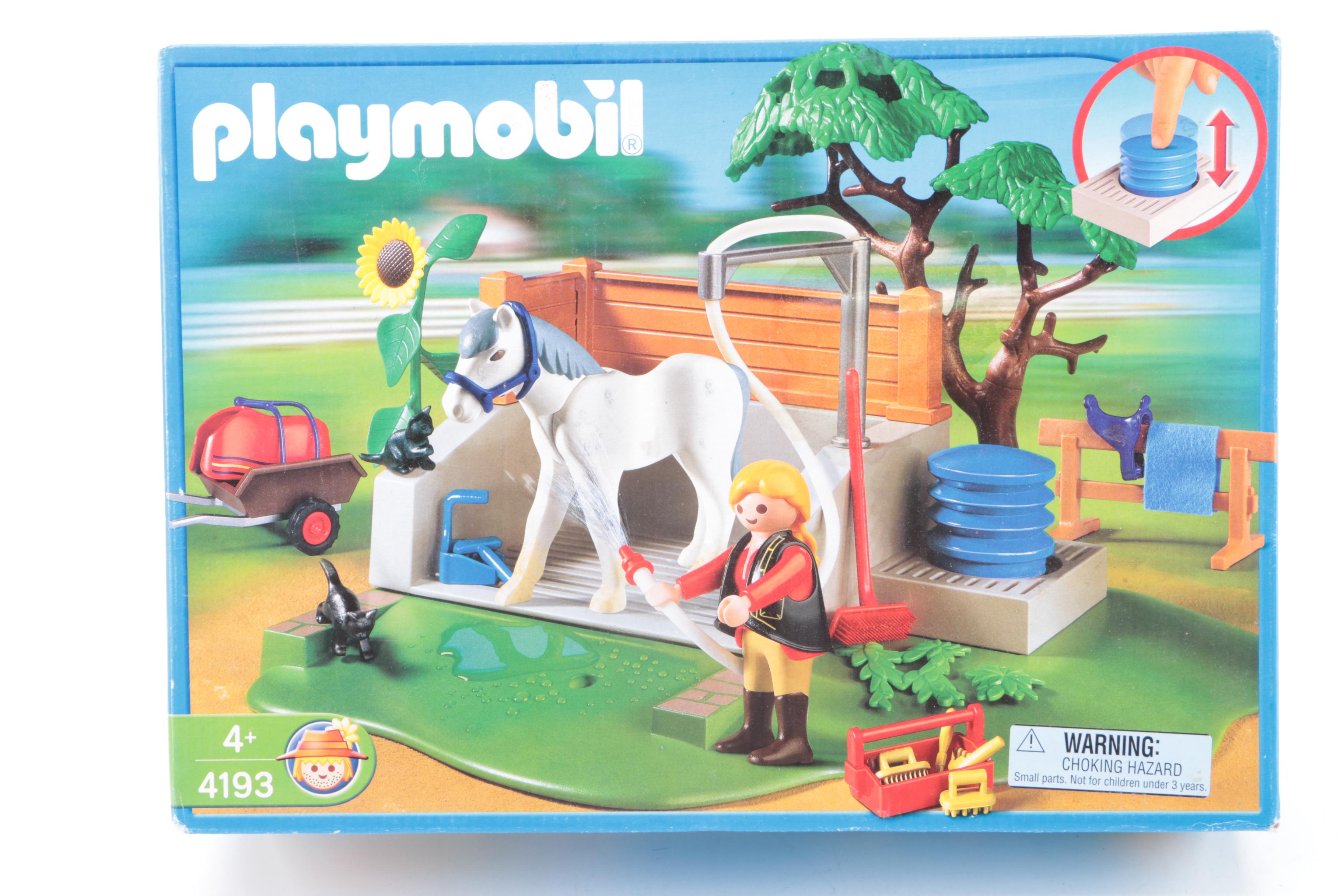 Playmobil Farm Themed Sets including "Horse and Pony Ranch" Set