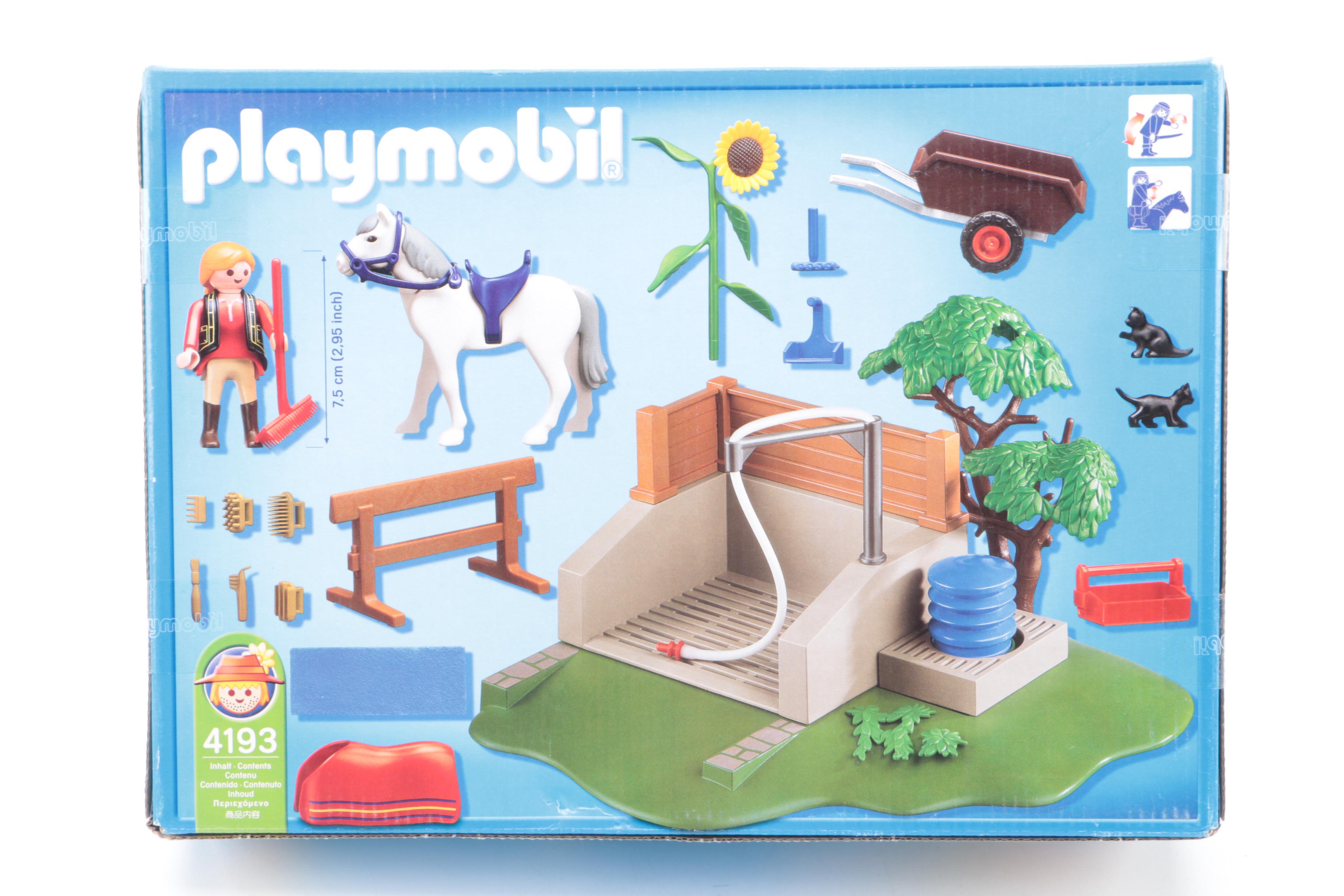 Playmobil Farm Themed Sets including "Horse and Pony Ranch" Set