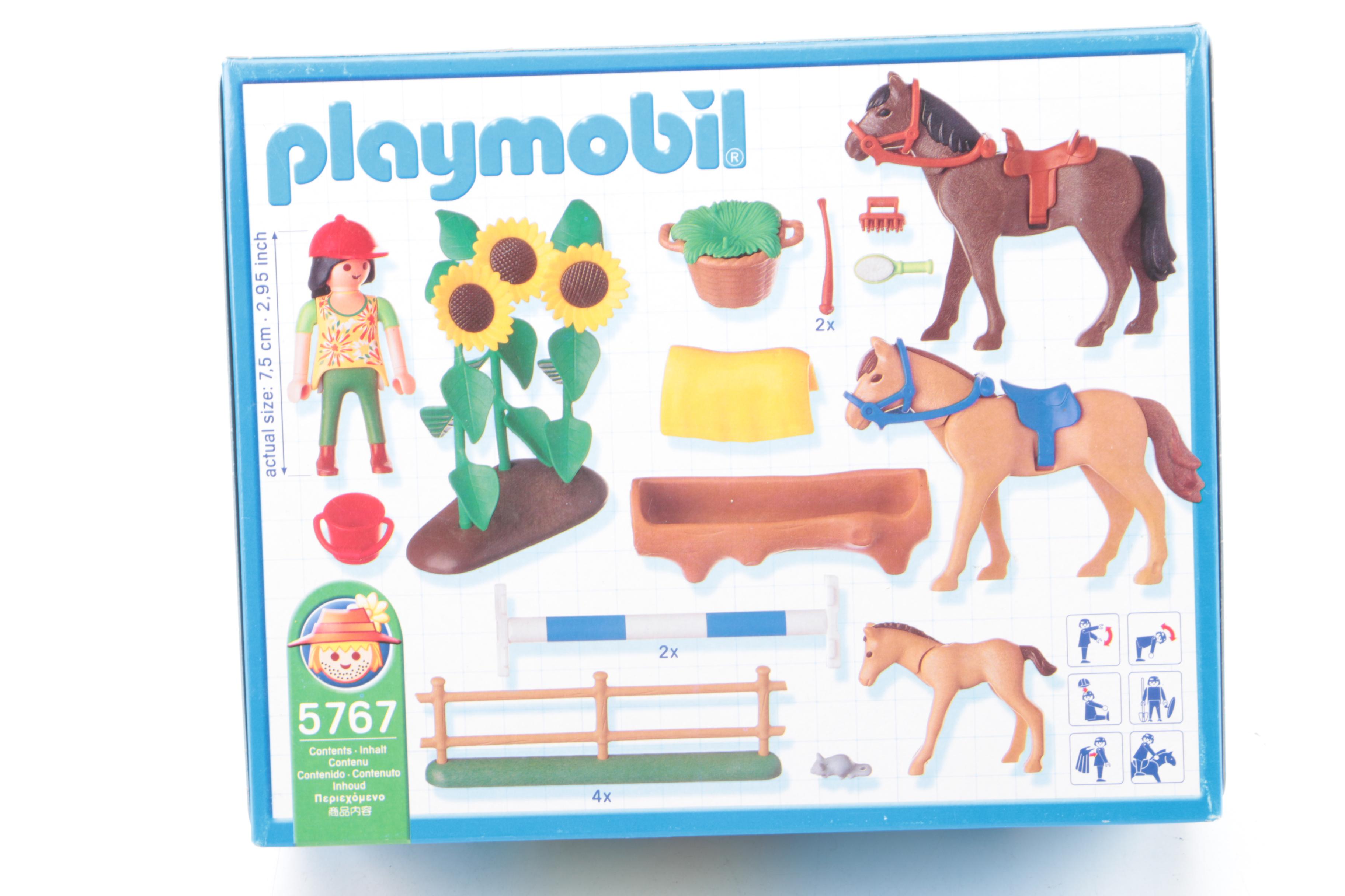 Playmobil Farm Themed Sets including "Horse and Pony Ranch" Set