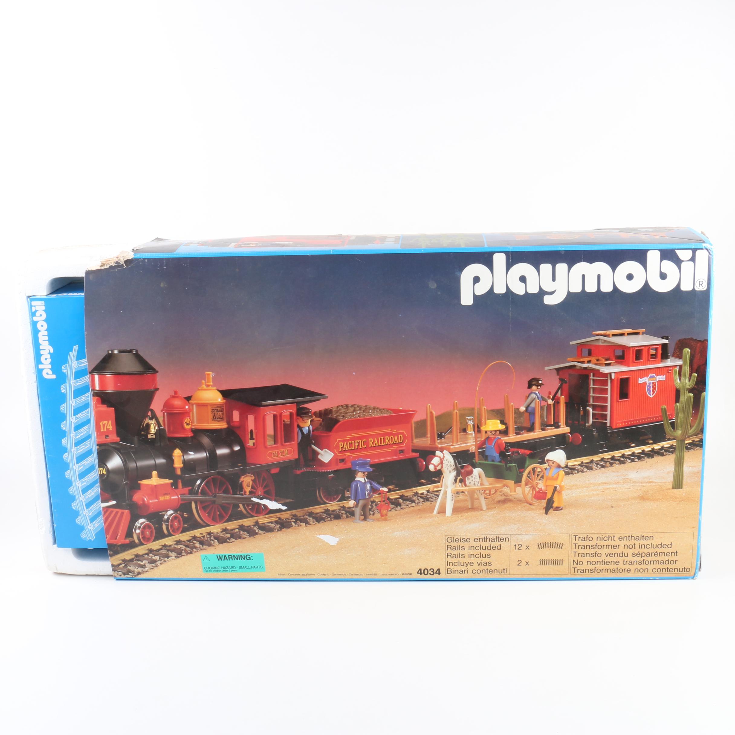 Playmobil Large Western Train Set