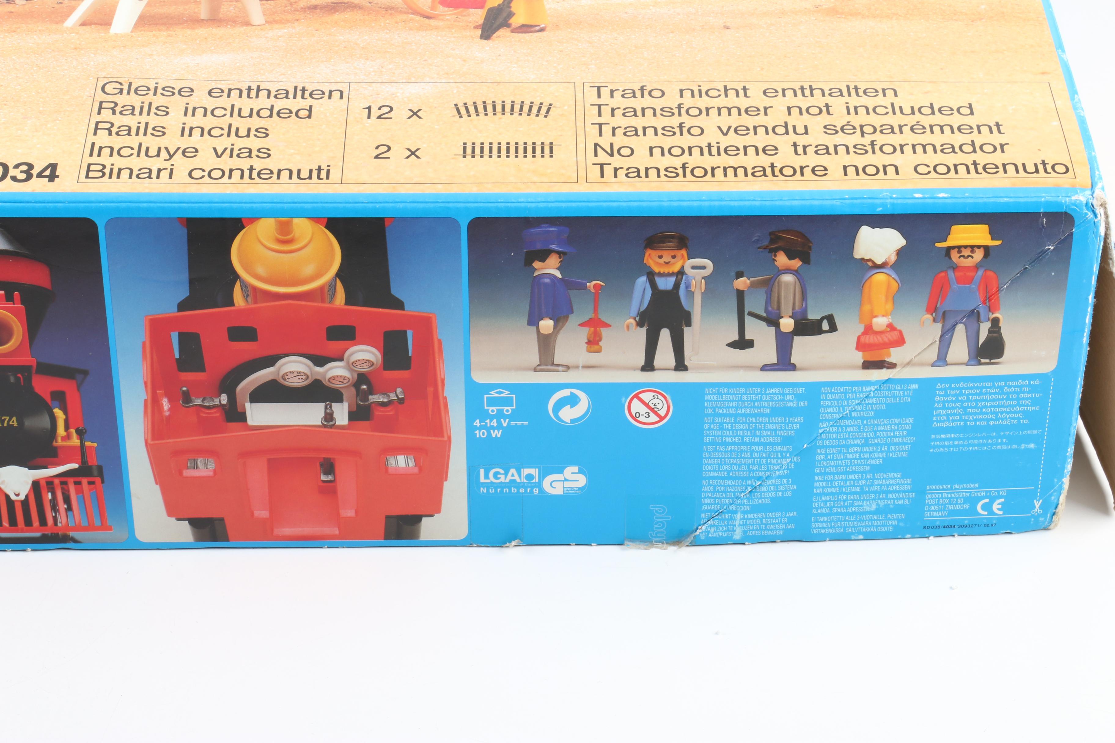 Playmobil Large Western Train Set