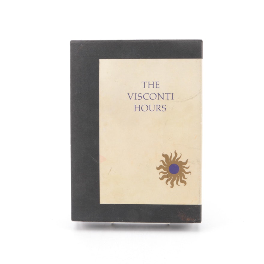 1972 Reproduction "The Visconti Hours" by Millard Meiss and Edith W. Kirsch