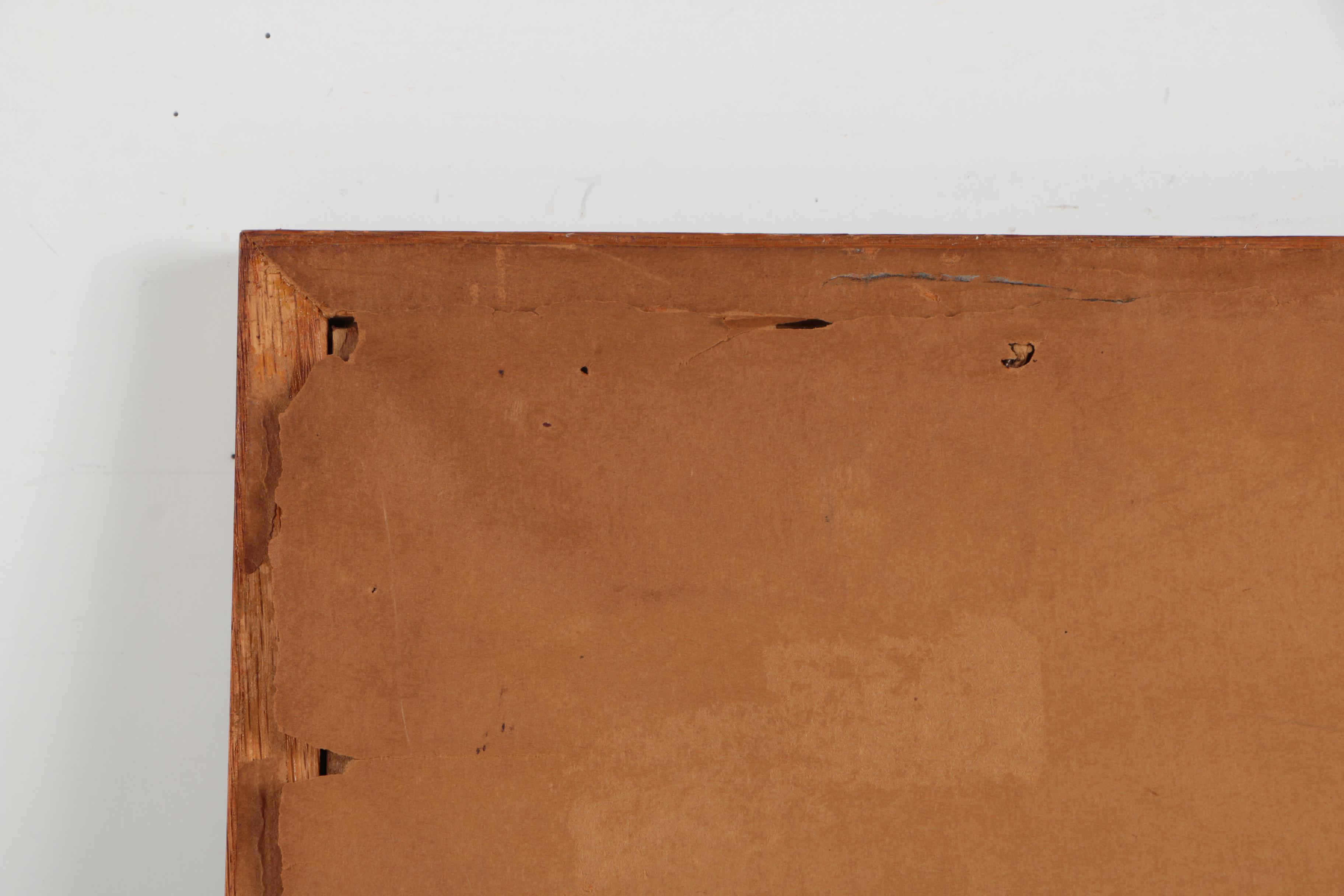 I. Rabinowitz 1951 Watercolor Landscape Painting