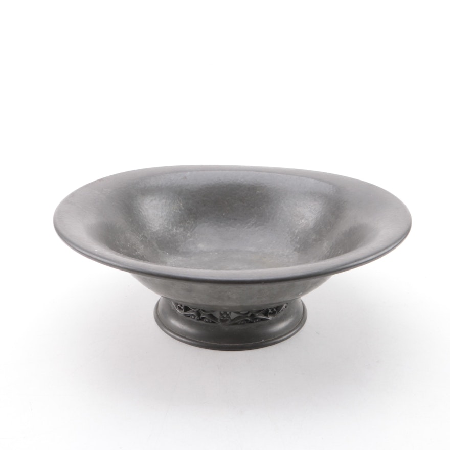 Vintage Shirley Pewter Handmade Bowl