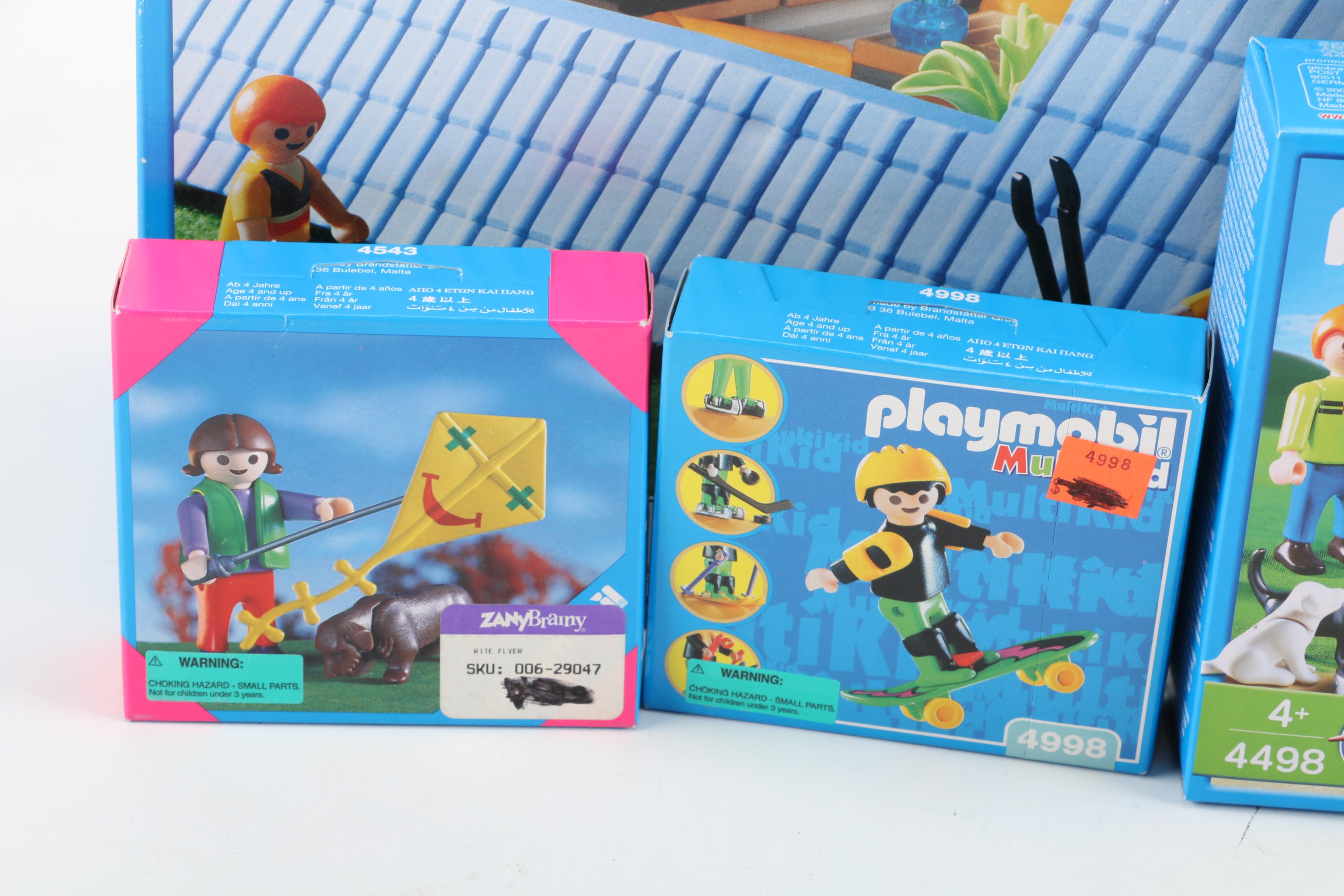 Playmobil "Modern Family Vacation Holiday Home" and Other Sets