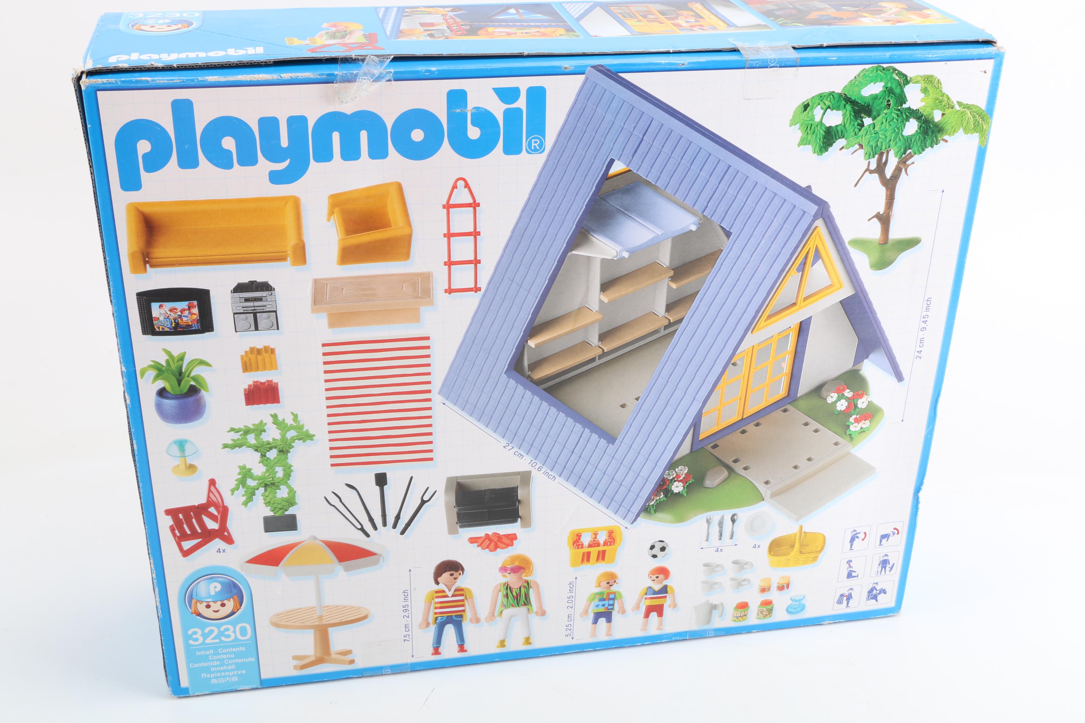 Playmobil "Modern Family Vacation Holiday Home" and Other Sets