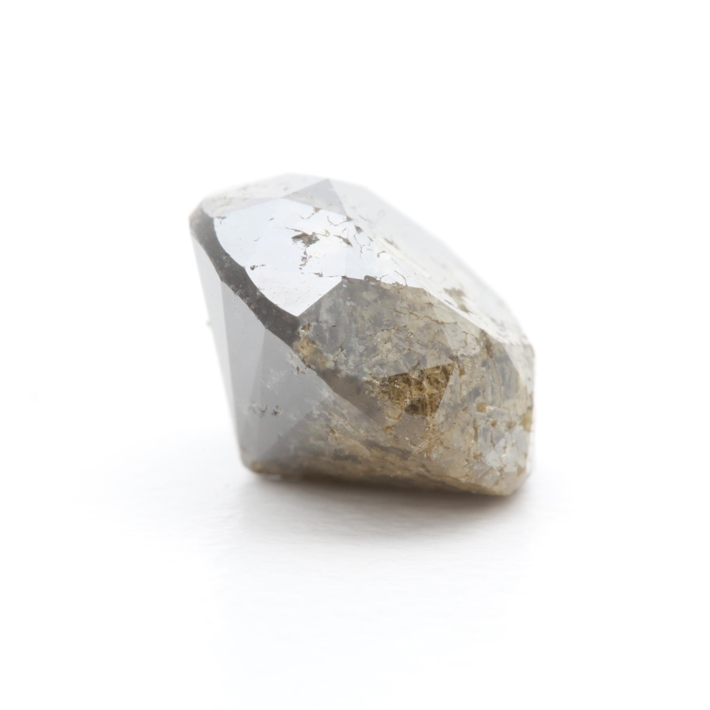 Loose 3.32 CT Black Diamond