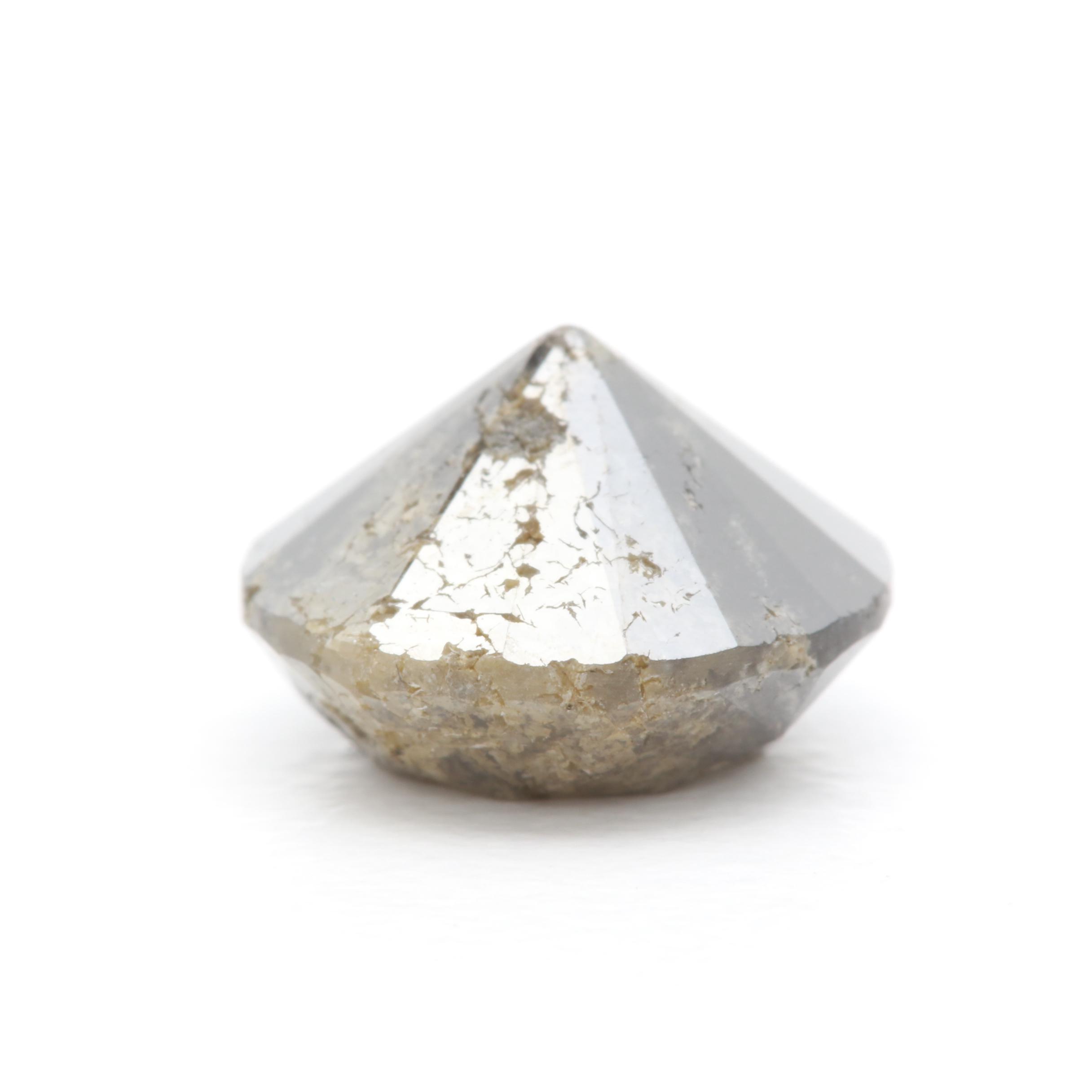 Loose 3.32 CT Black Diamond