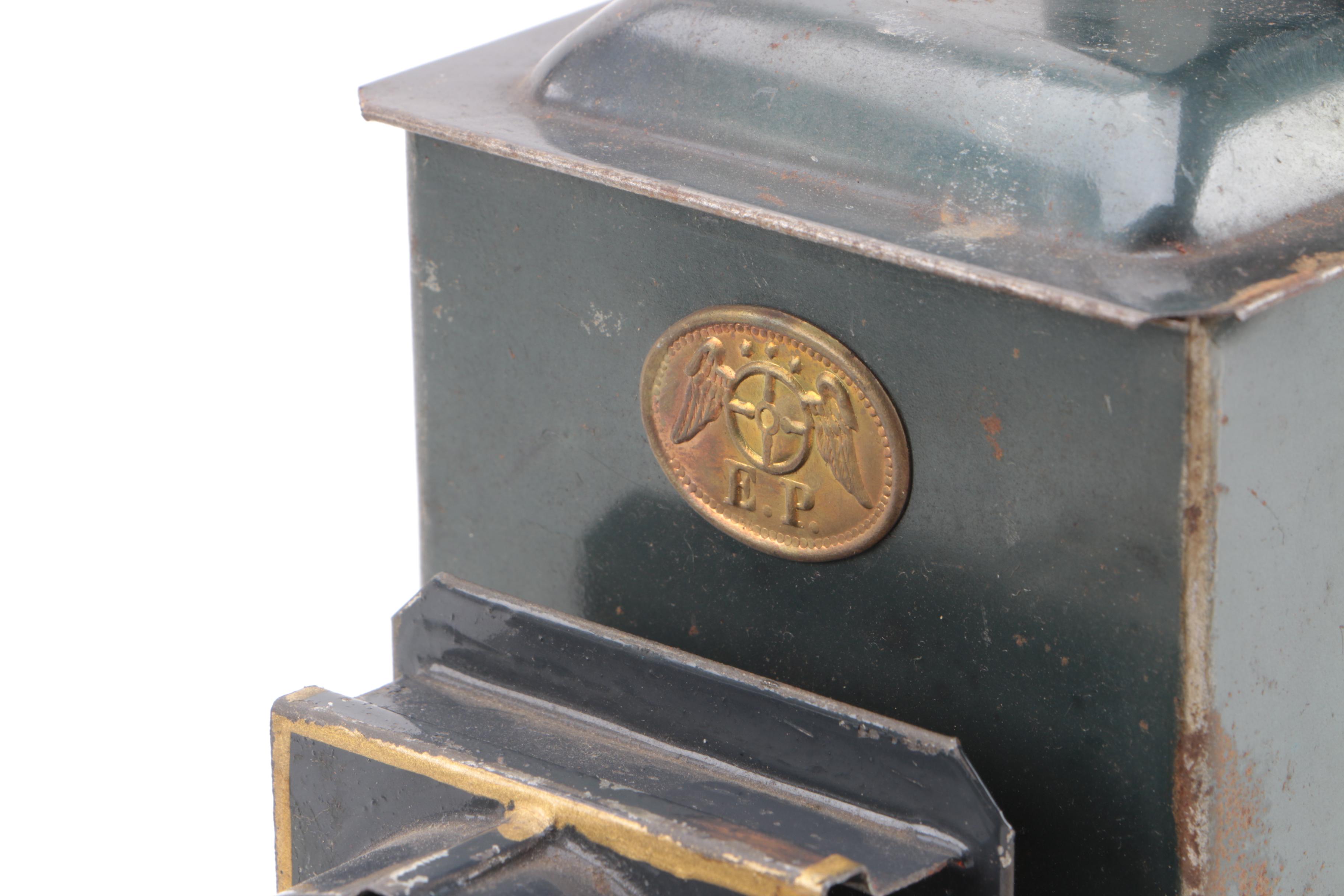 Antique Ernst Plank Magic Lantern with Slides