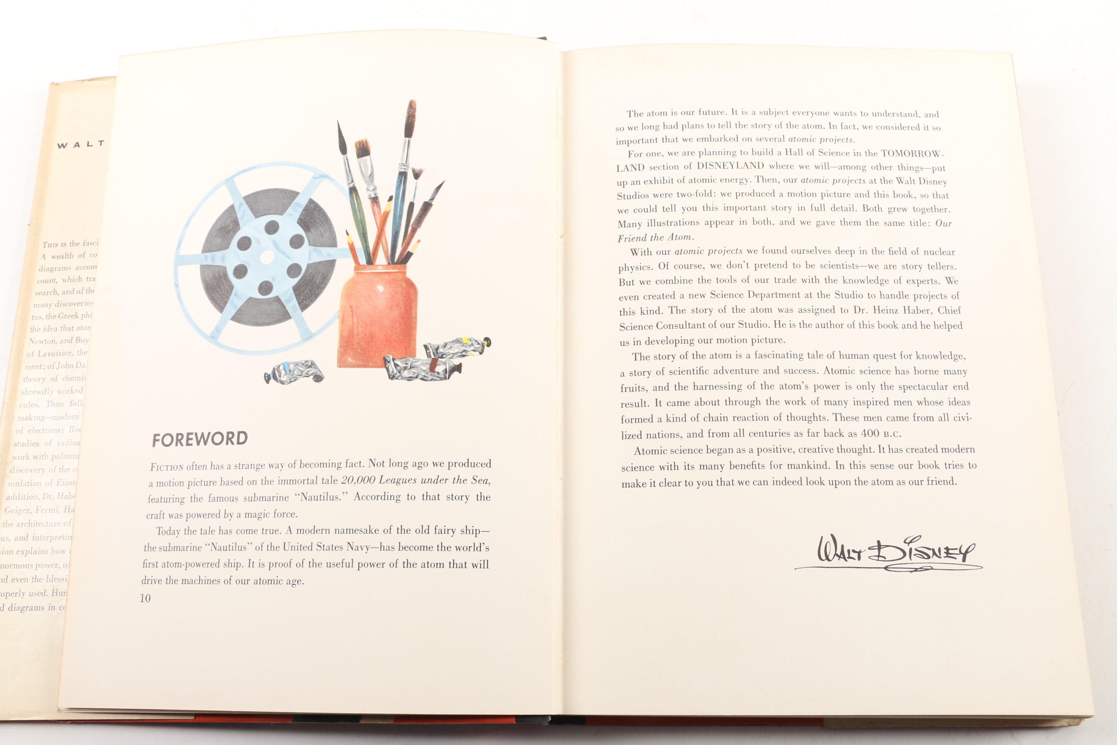 1956 "The Walt Disney Story of Our Friend the Atom" by Heinz Haber