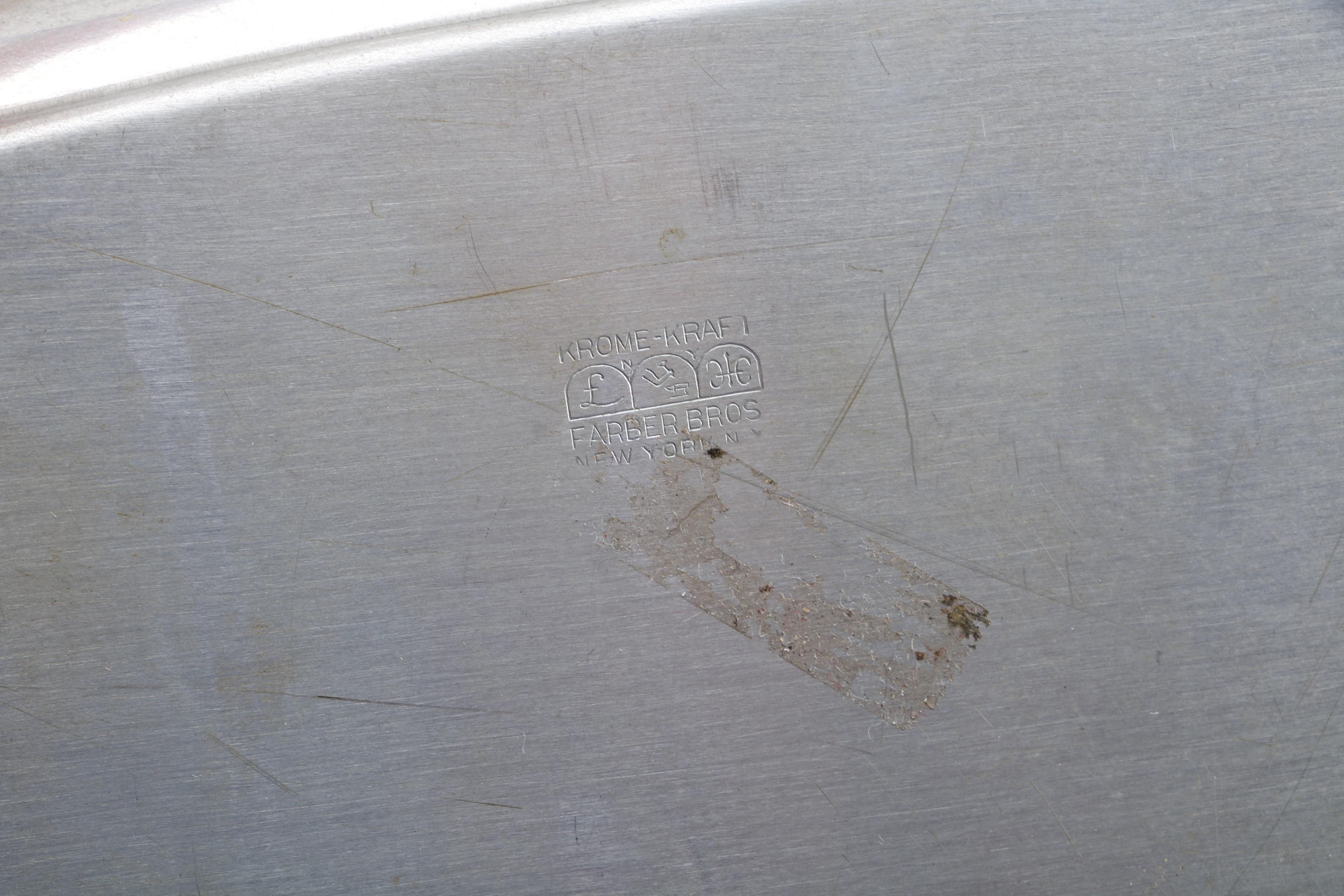 Metal Serveware Including United Metal Goods and Farber Brothers