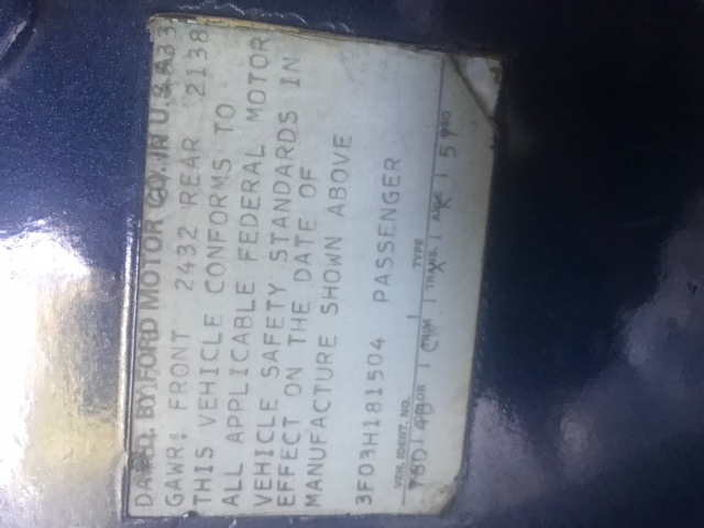 1973 Ford Mustang Convertible