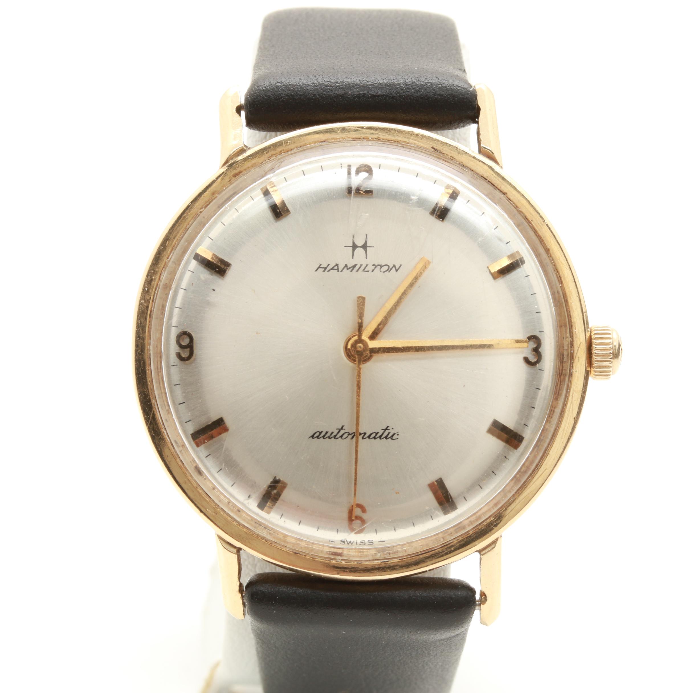 14K Yellow Gold Hamilton Automatic Watch