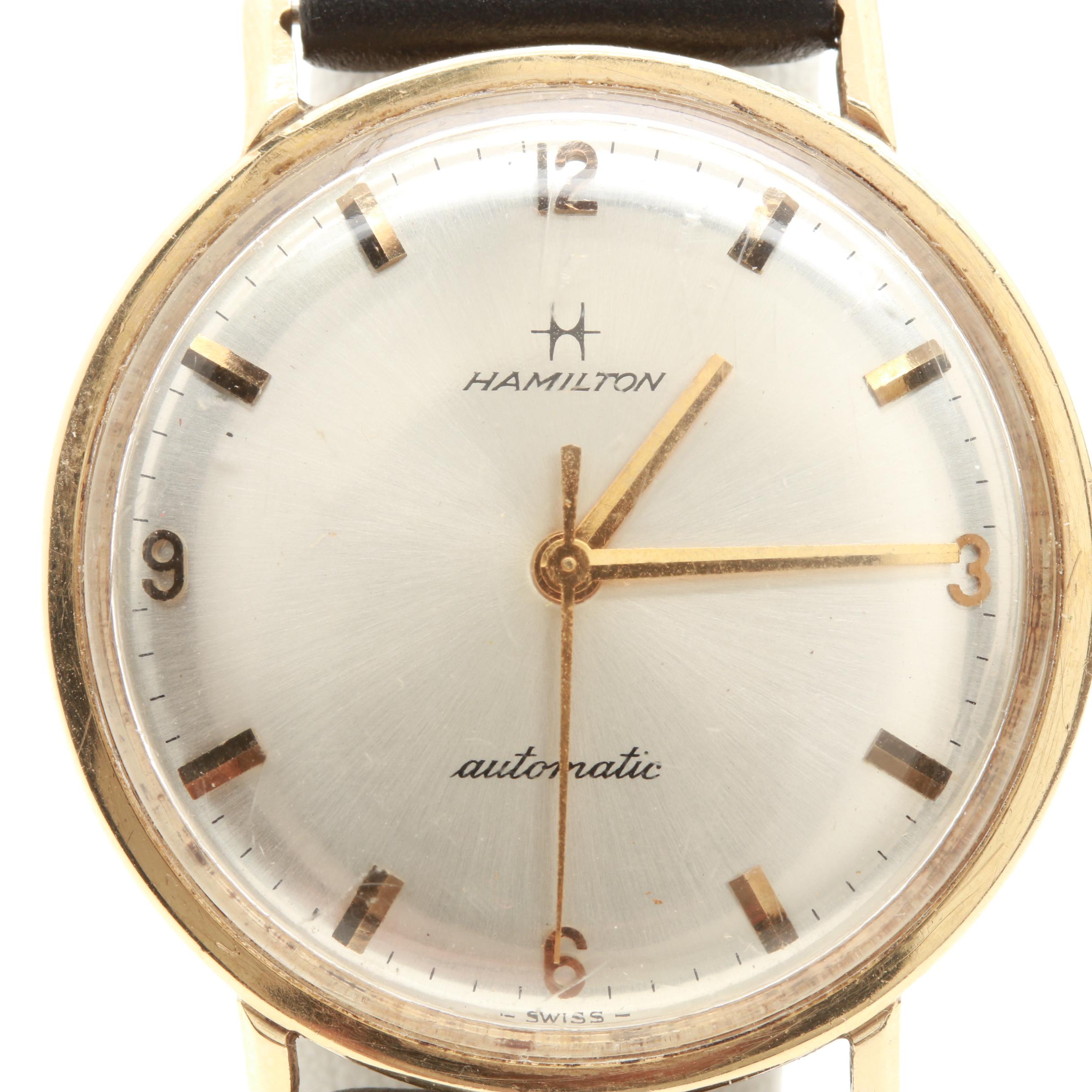 14K Yellow Gold Hamilton Automatic Watch