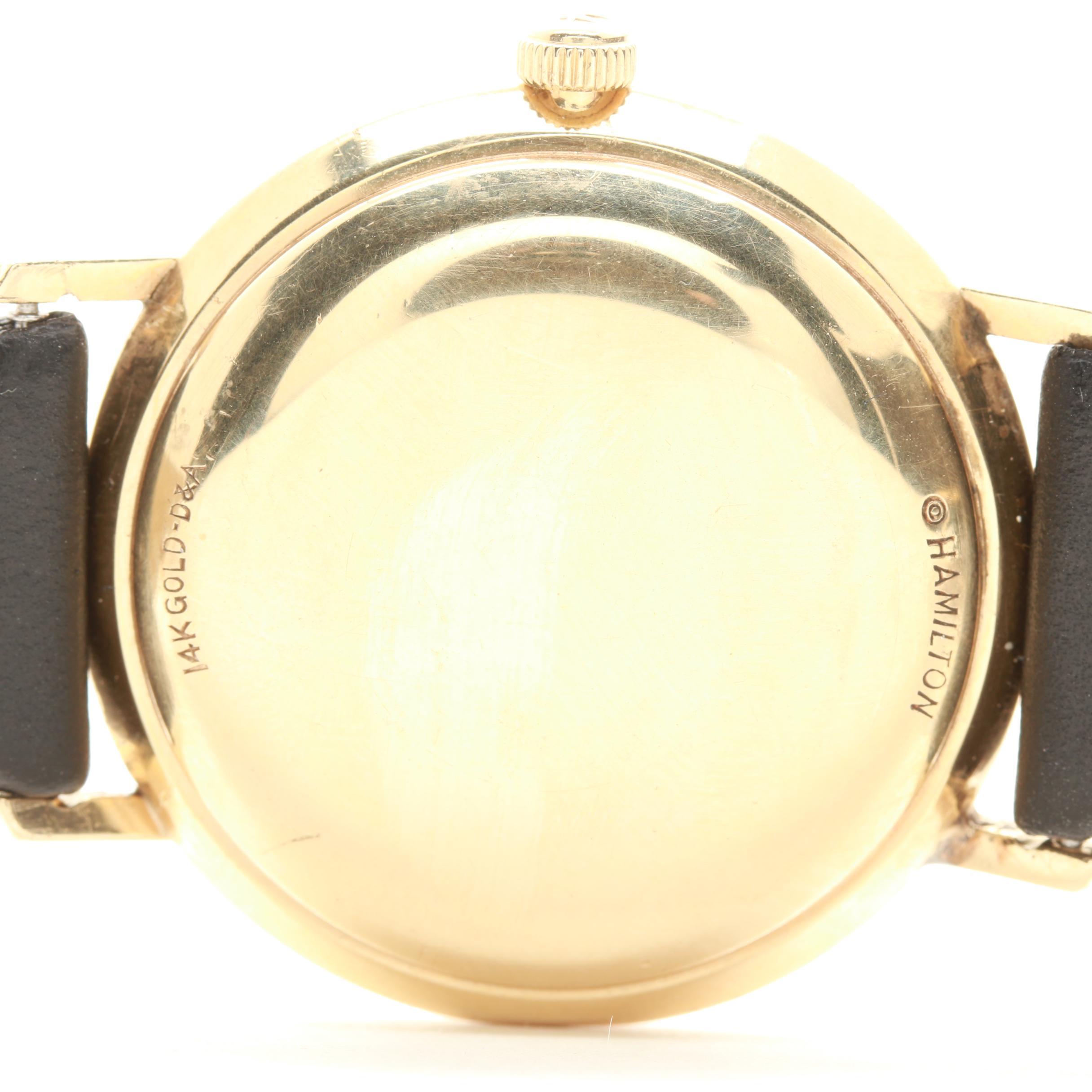 14K Yellow Gold Hamilton Automatic Watch
