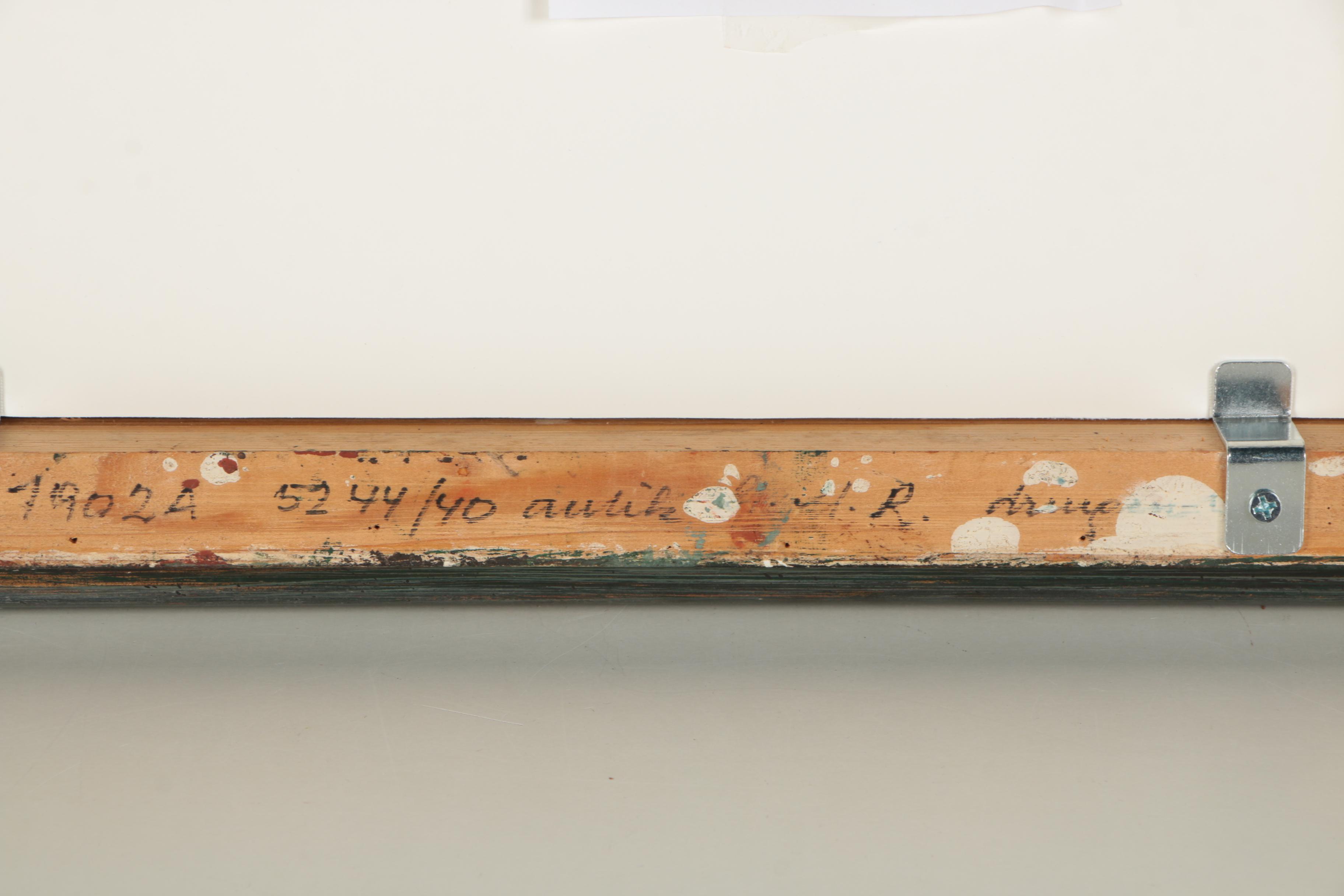 Kurt Ferdinand Von Pantz Oil Painting "Vorfruhling Enzesfeld"