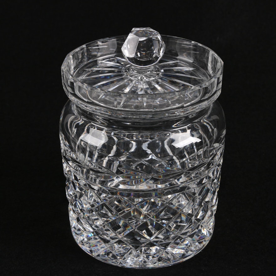 Waterford Crystal "Glandore" Biscuit Barrel