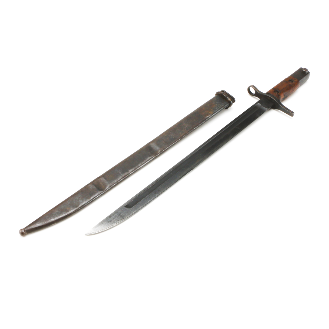 WWII Era Japanese Type 30 Bayonet with Scabbard