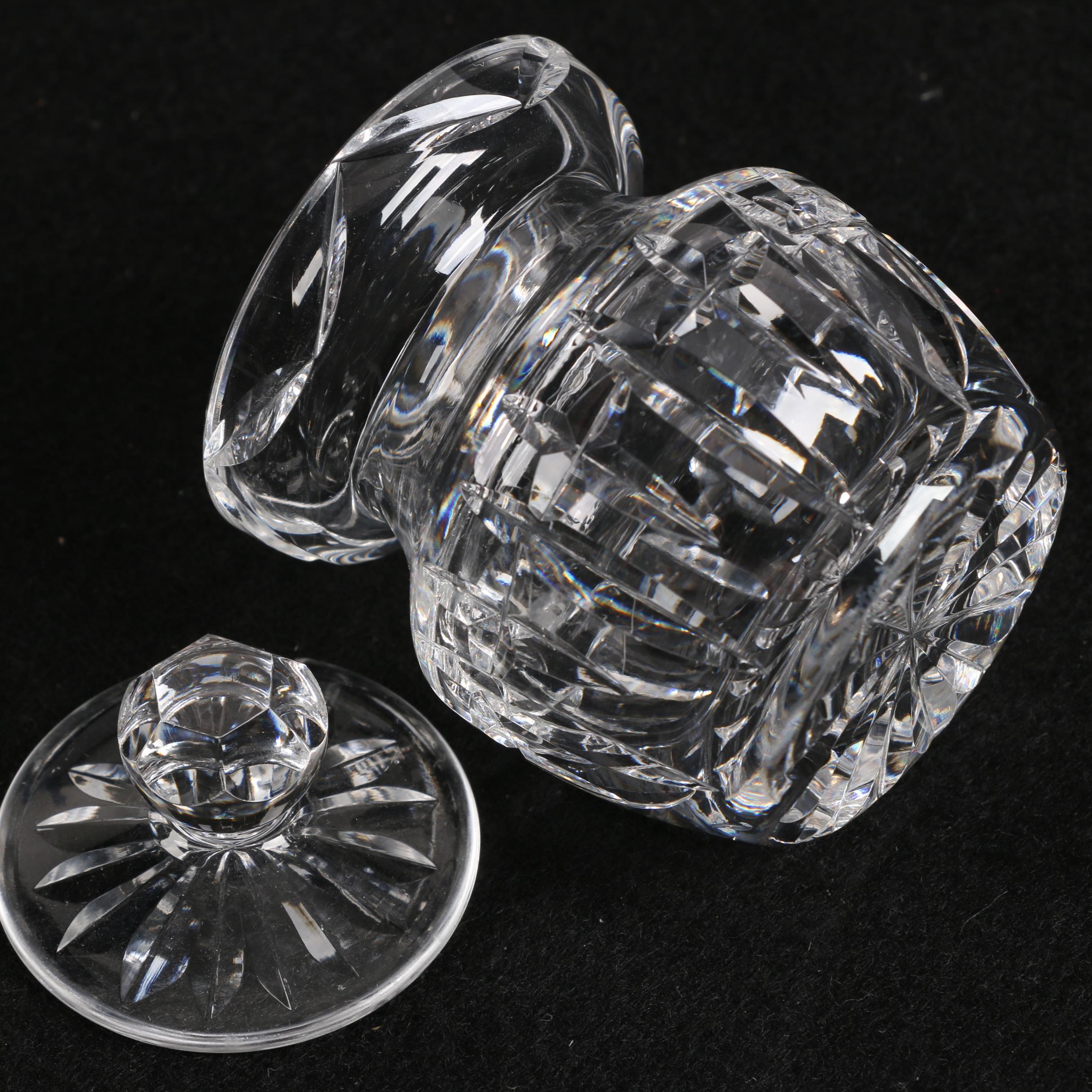 Waterford Crystal Mini Creamer and Honey Jar