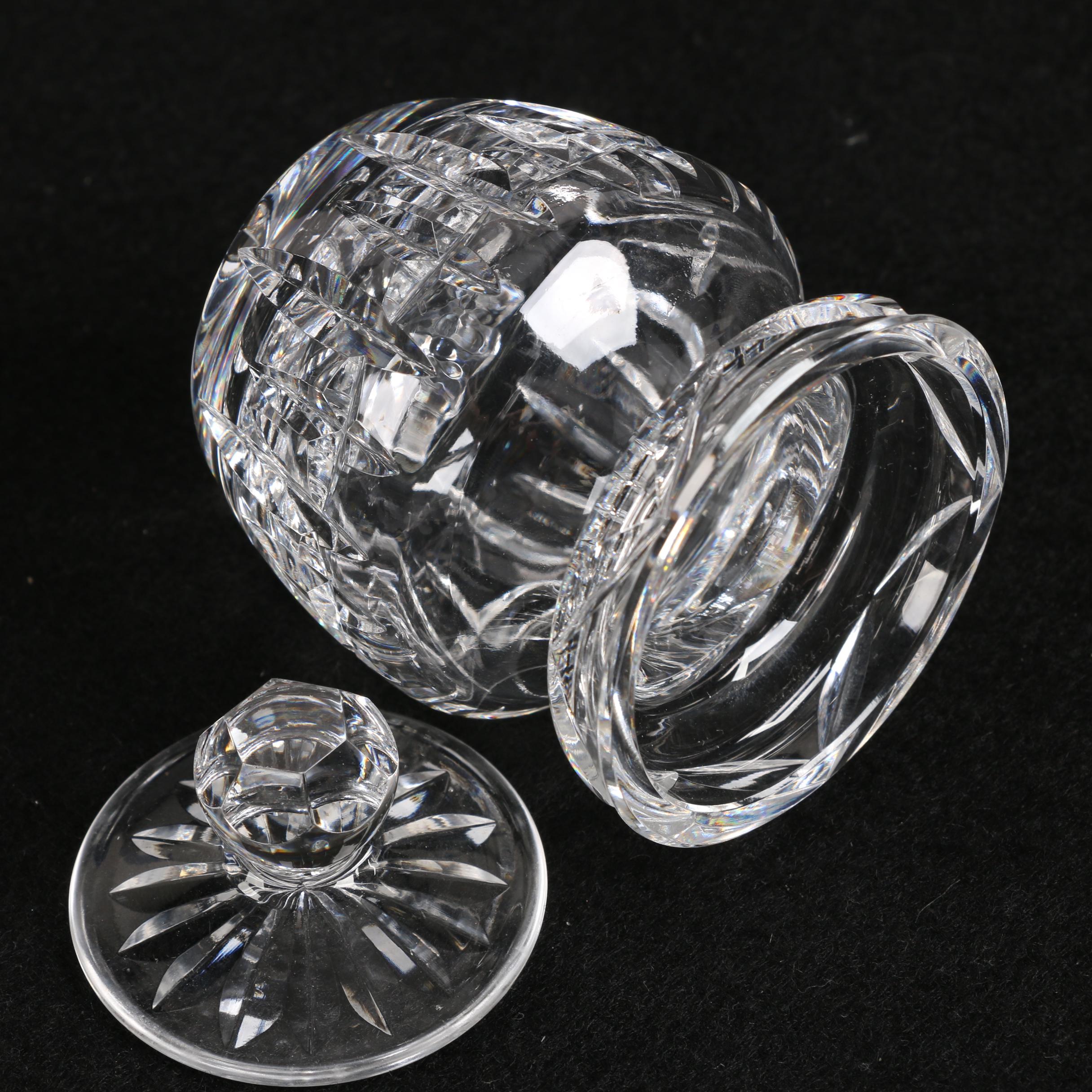 Waterford Crystal Mini Creamer and Honey Jar