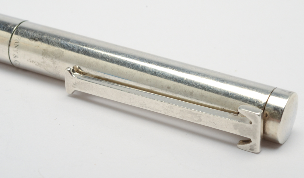 Sterling Silver Tiffany & Co. Executive T-Clip Ballpoint Pen