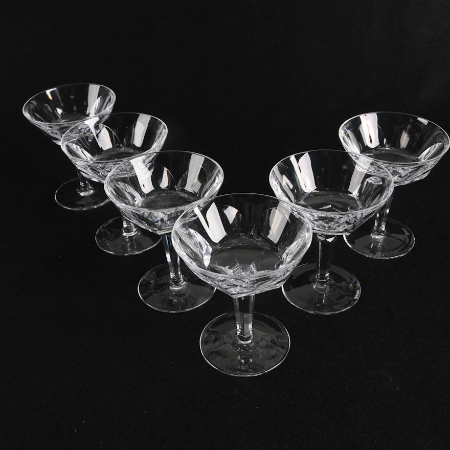 Waterford Crystal "Sheila" Champagne Coupes