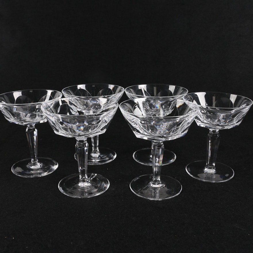 Waterford Crystal "Sheila" Champagne Coupes