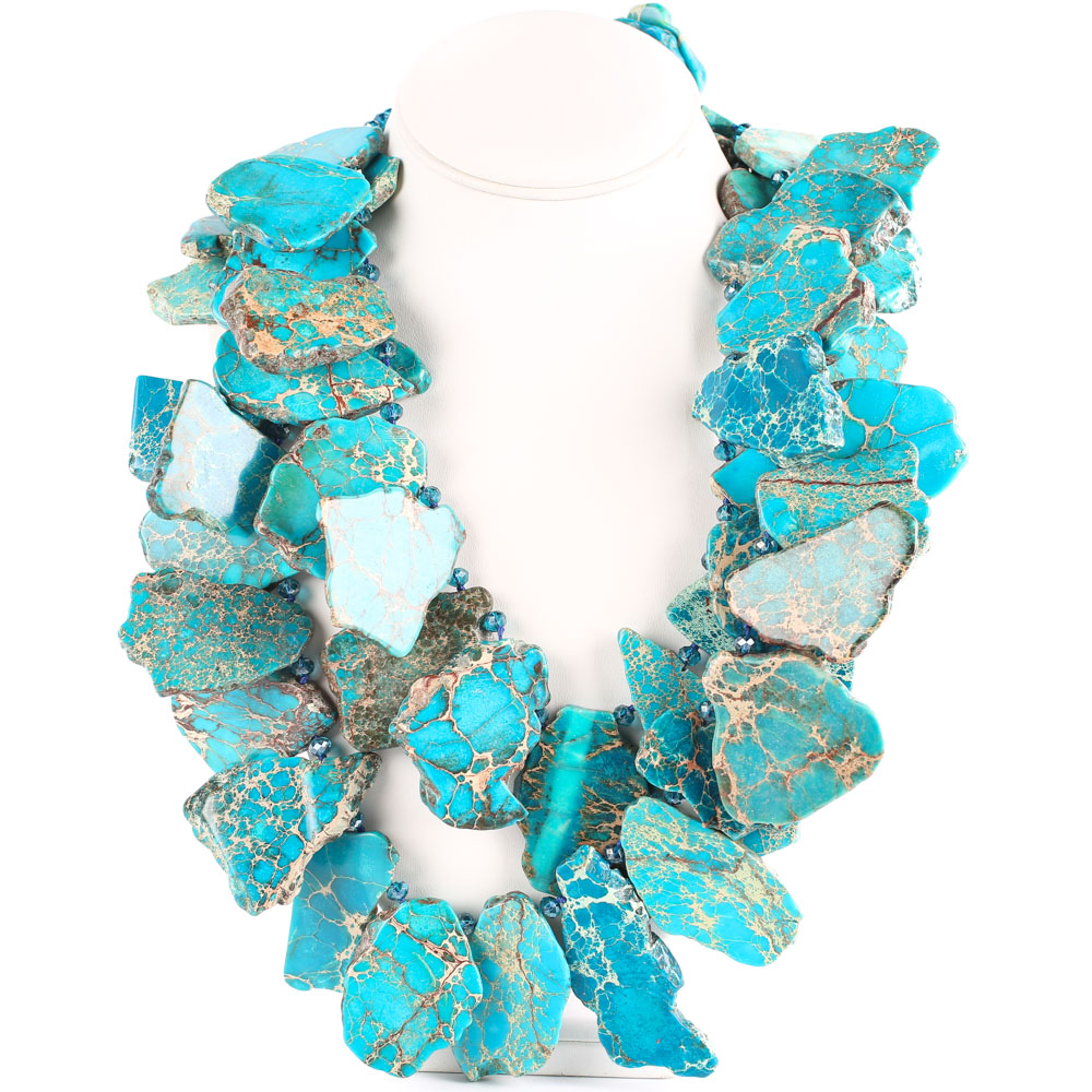 Double Strand Turqouise Necklace
