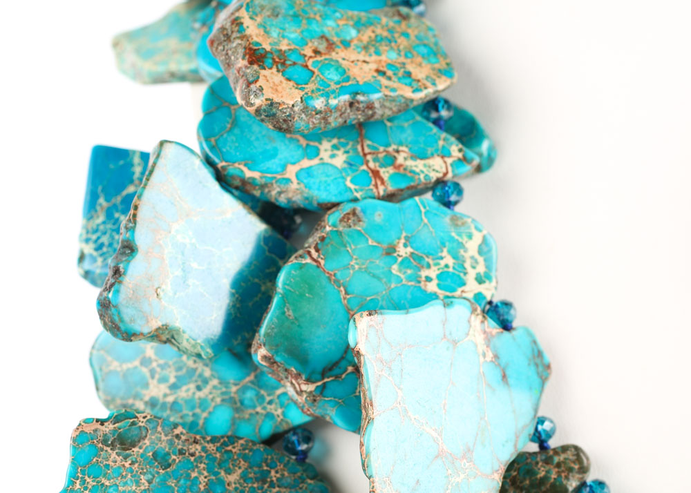 Double Strand Turqouise Necklace