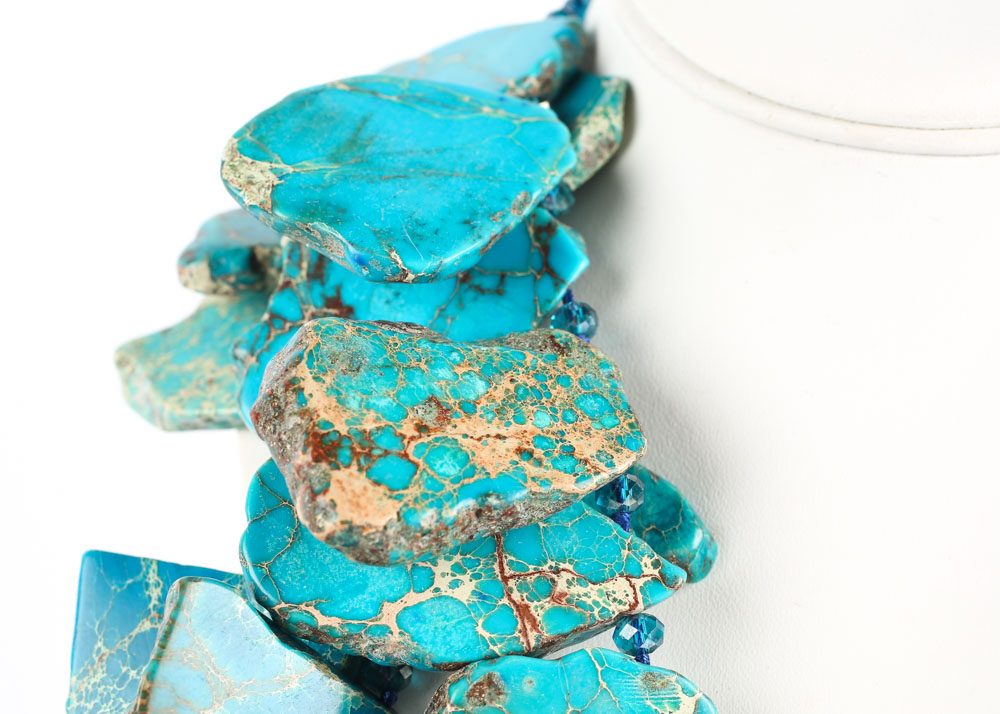 Double Strand Turqouise Necklace