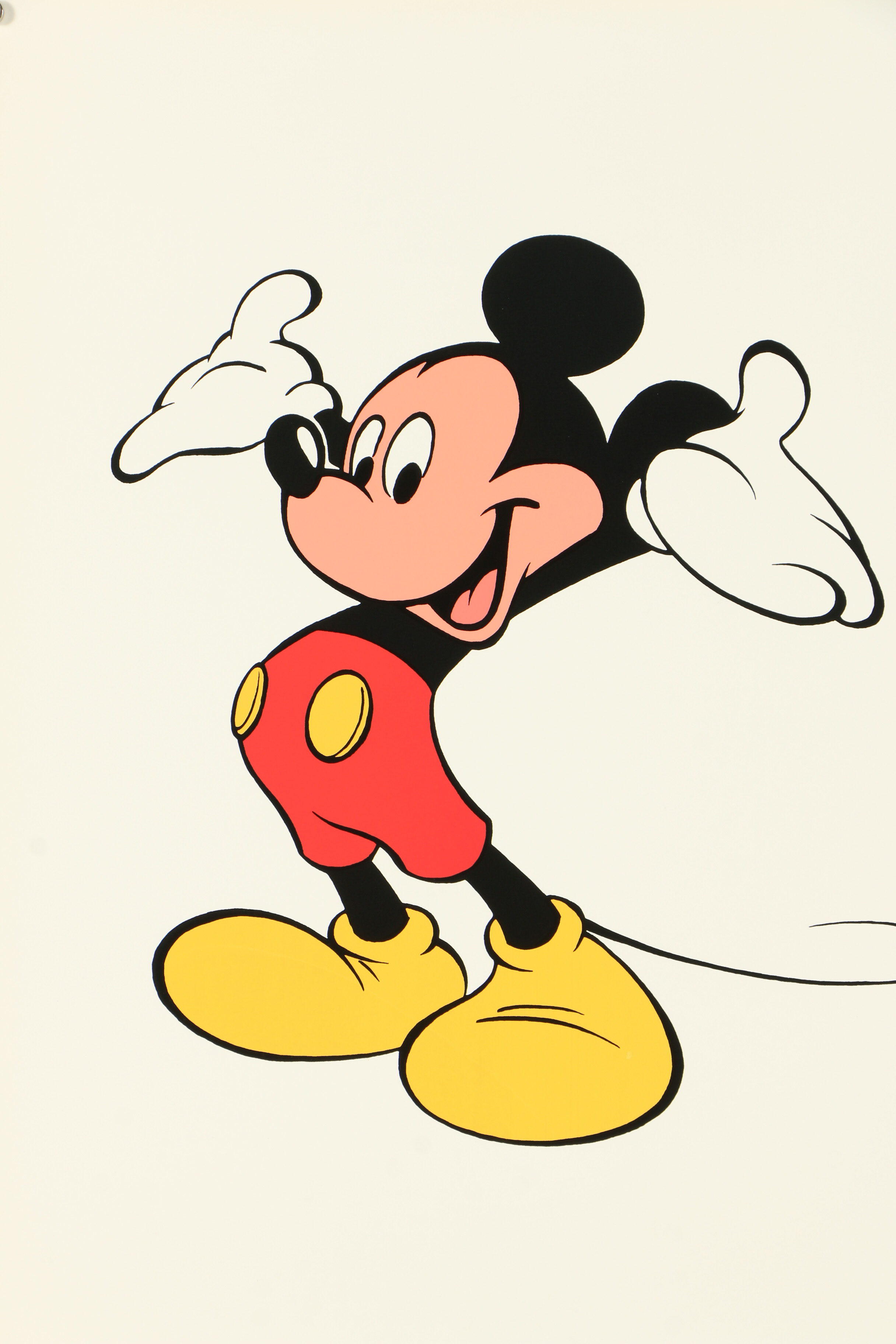 Sowa and Reiser Serigraph of Mickey Mouse