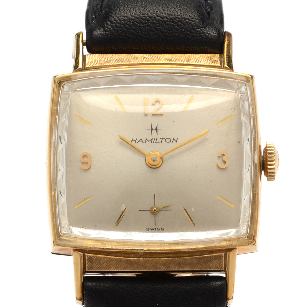 Hamilton 10K Rolled Gold Plated Watch